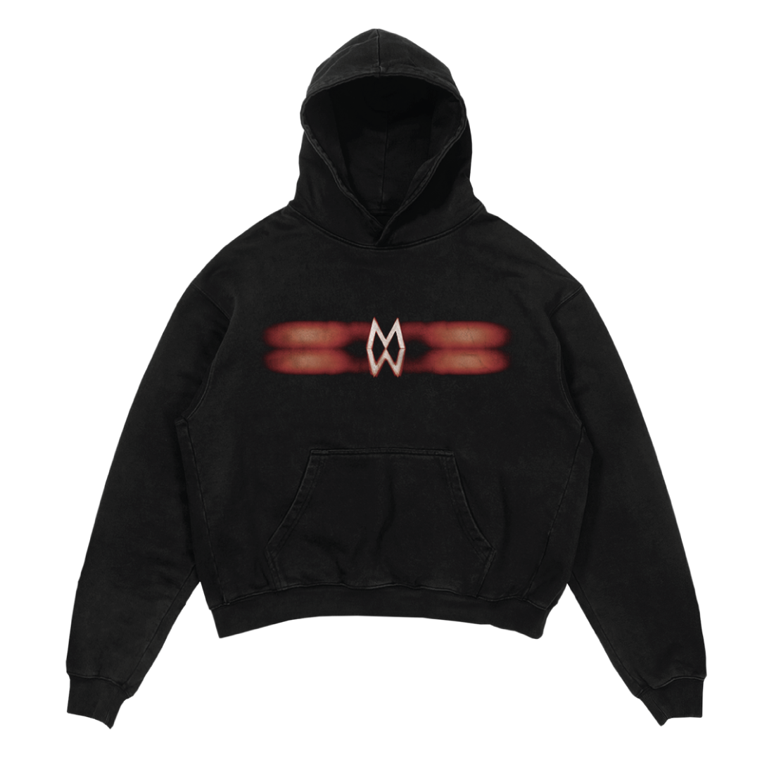 Morgan Wallen - Blurry Live Photo Black Hoodie