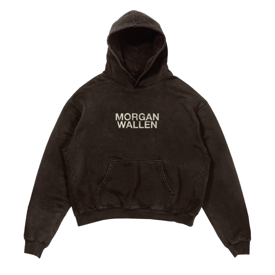 Morgan Wallen - Live Photo Brown Hoodie