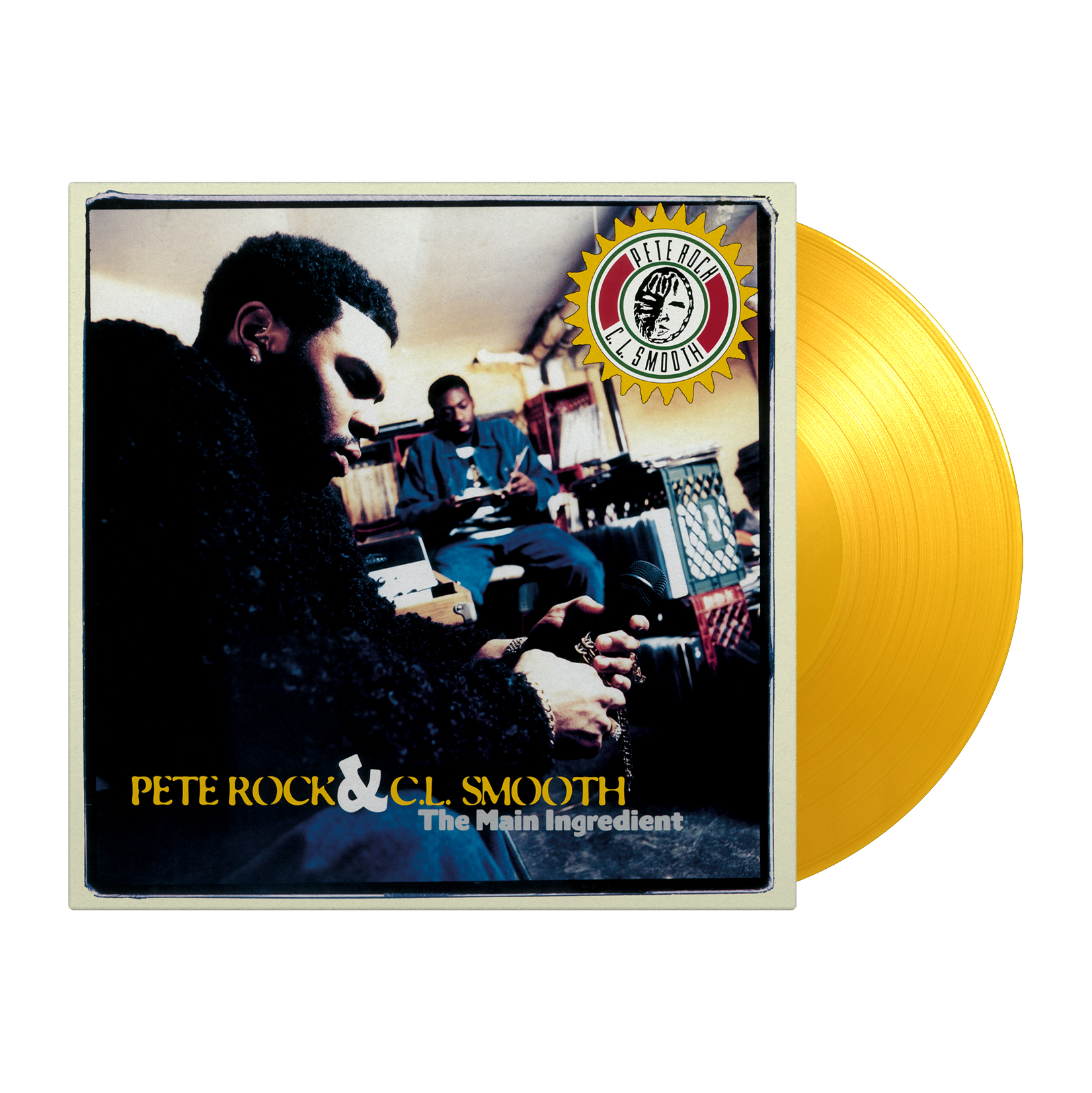 Pete Rock & C.L Smooth - The Main Ingredient: Limited Transparent Yellow 2LP