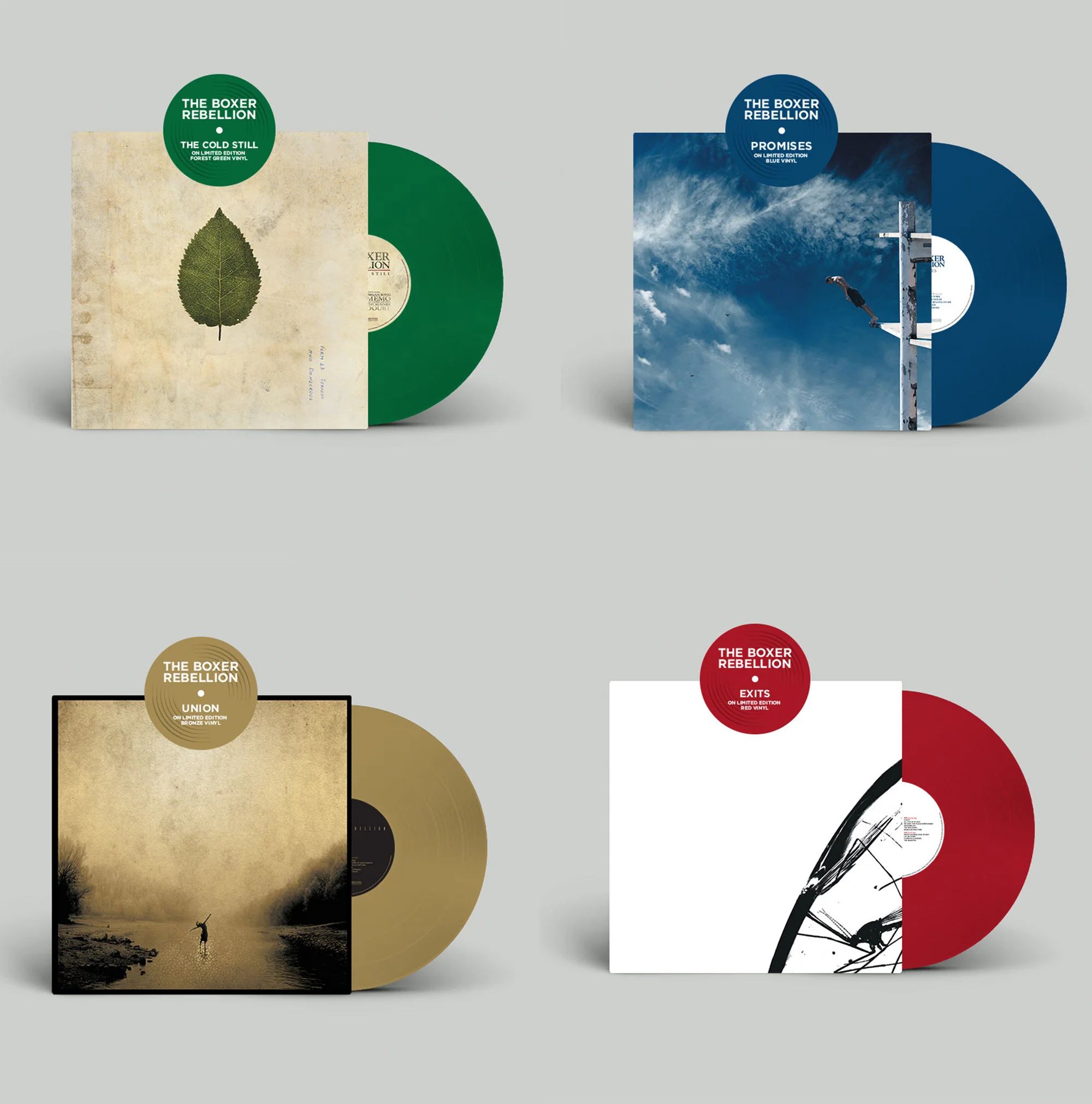 The Boxer Rebellion: Limited 4x Album Bundle + Exclusive Signed Print