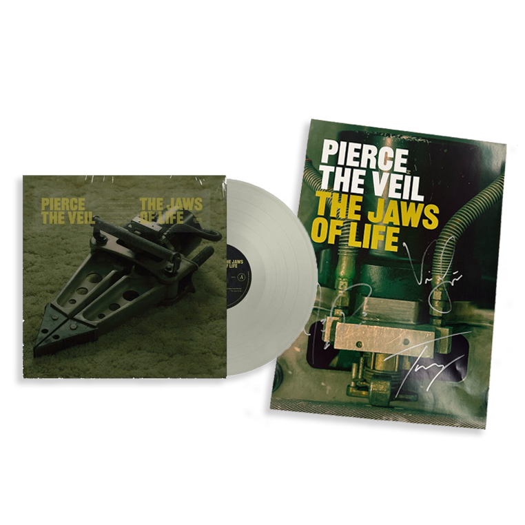 The Jaws Of Life: Limited 'Natural' Vinyl LP + Signed A3 Poster