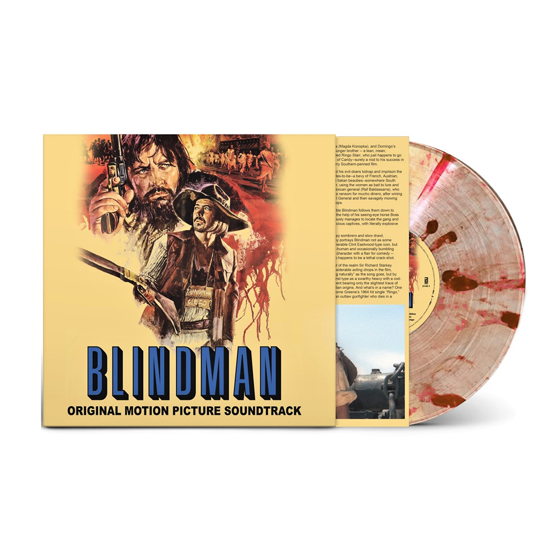 Stelvio Cipriani - Blindman (Original Motion Picture Soundtrack): Vinyl LP