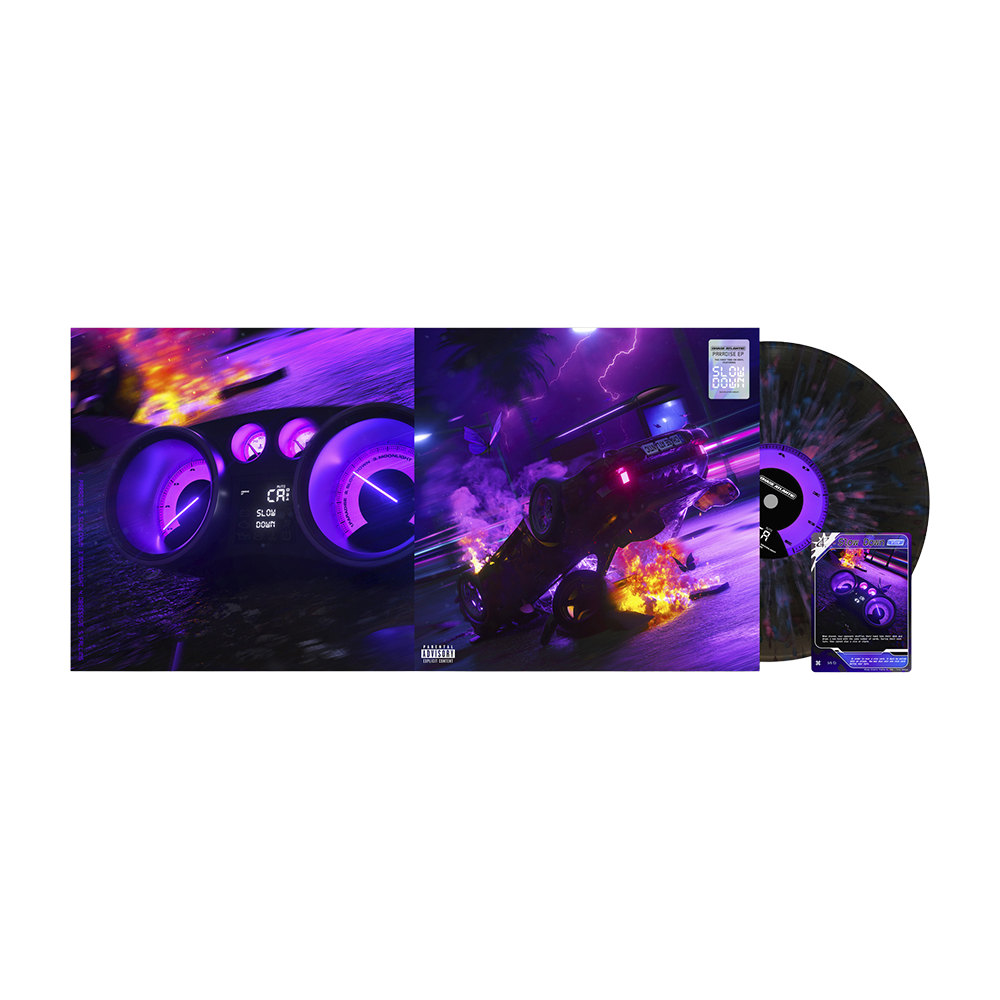 Chase Atlantic - Paradise: Pink & Blue Splatter Black Ice Vinyl LP