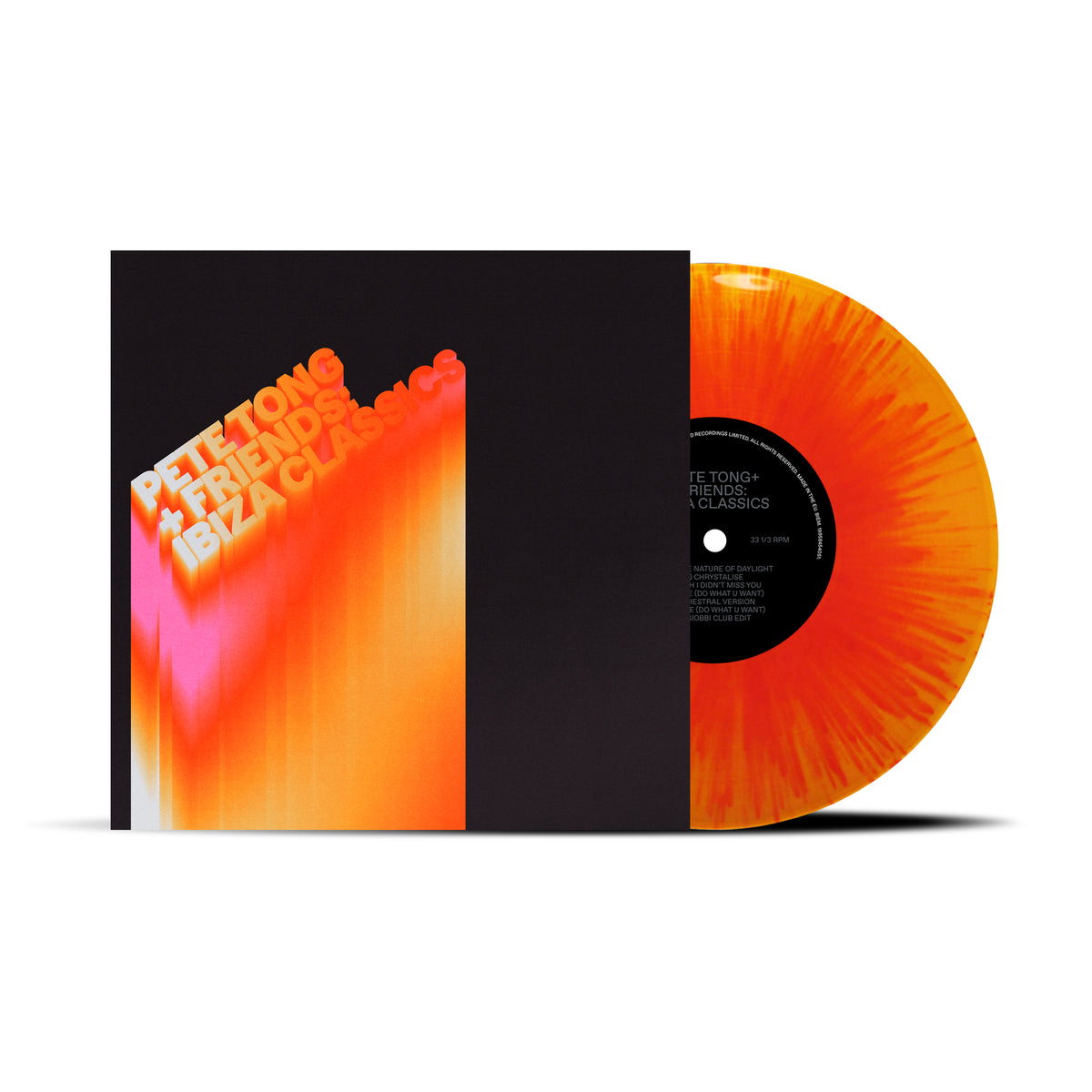 Pete Tong - Pete Tong + Friends Ibiza Classics (5th Anniversary): Vinyl Orange Splatter Vinyl LP