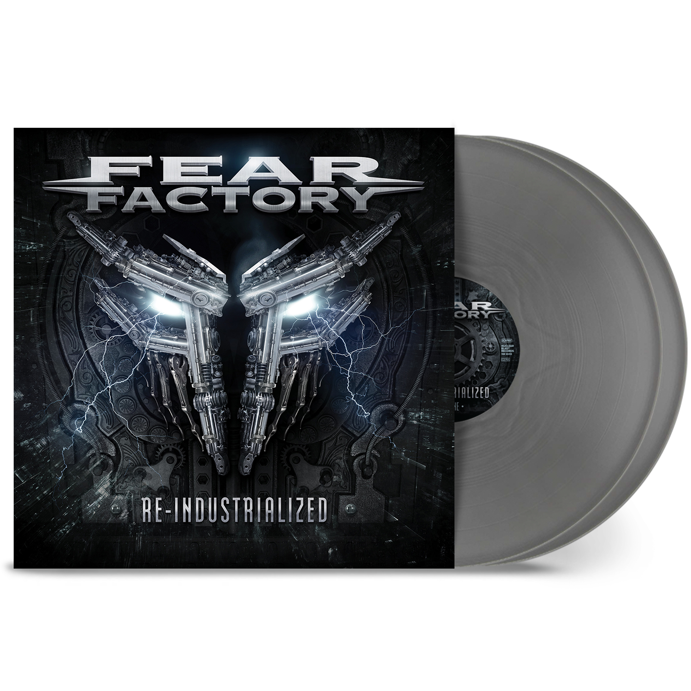 Fear Factory - Re-Industrialized: Limited Silver Colour Vinyl 2LP