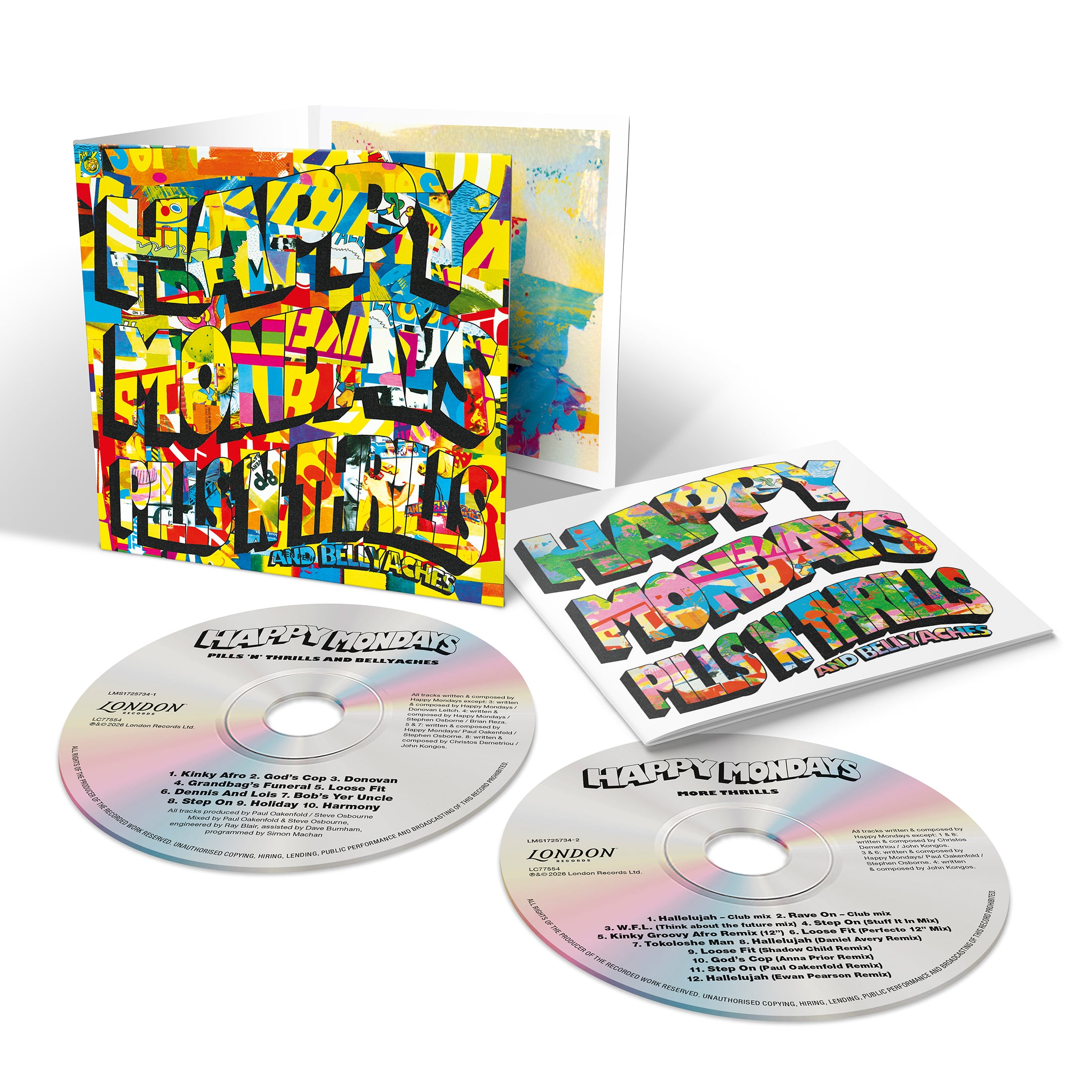 Happy Mondays - Pills 'n' Thrills and Bellyaches (Remastered): 2CD
