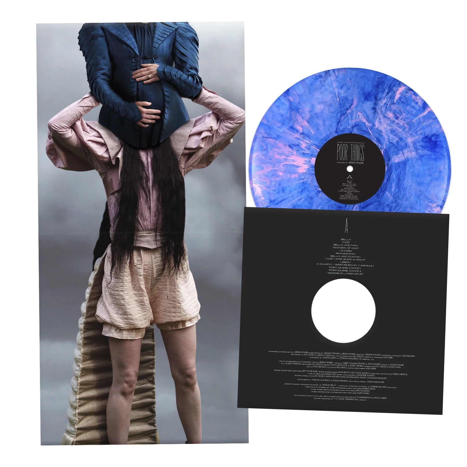 Jerskin Fendrix - Poor Things (OST): Limited Blue & Pink Vinyl LP