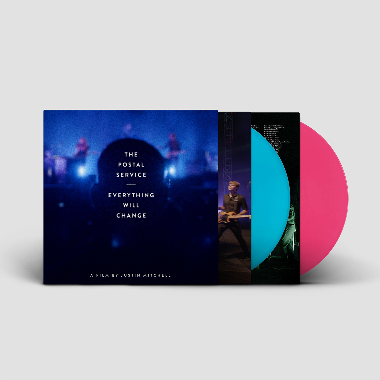 The Postal Service - Everything Will Change: Limited Loser Edition Light Blue + Pink Vinyl 2LP