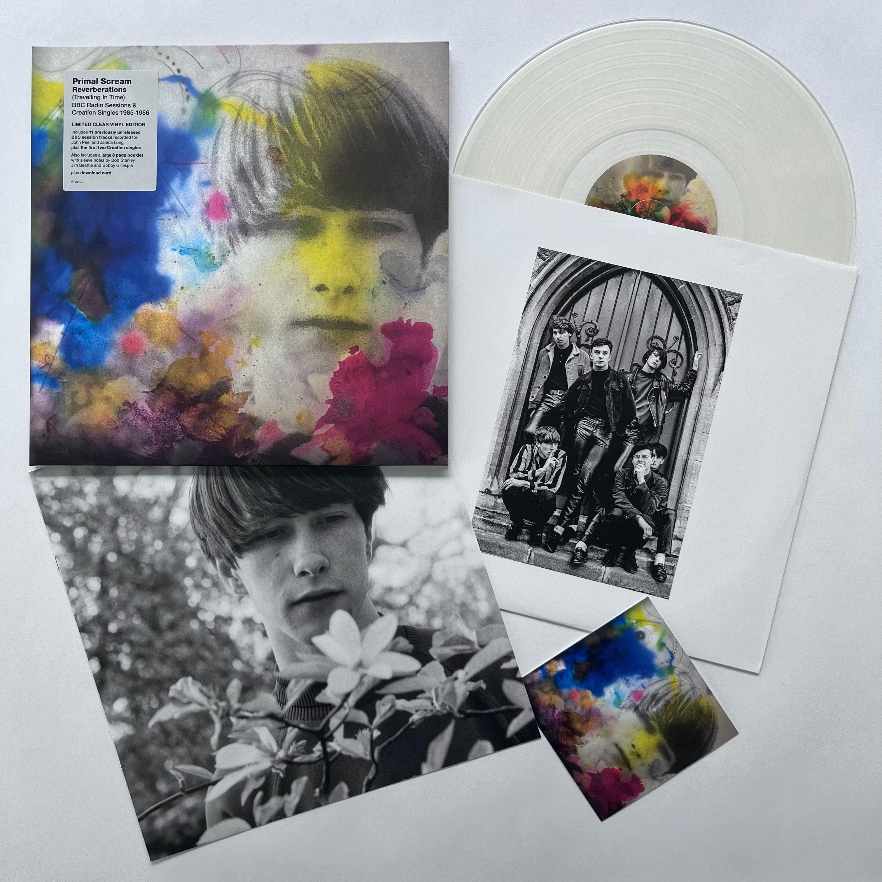 Primal Scream - Reverberations (Travelling In Time): Limited Clear Vinyl LP