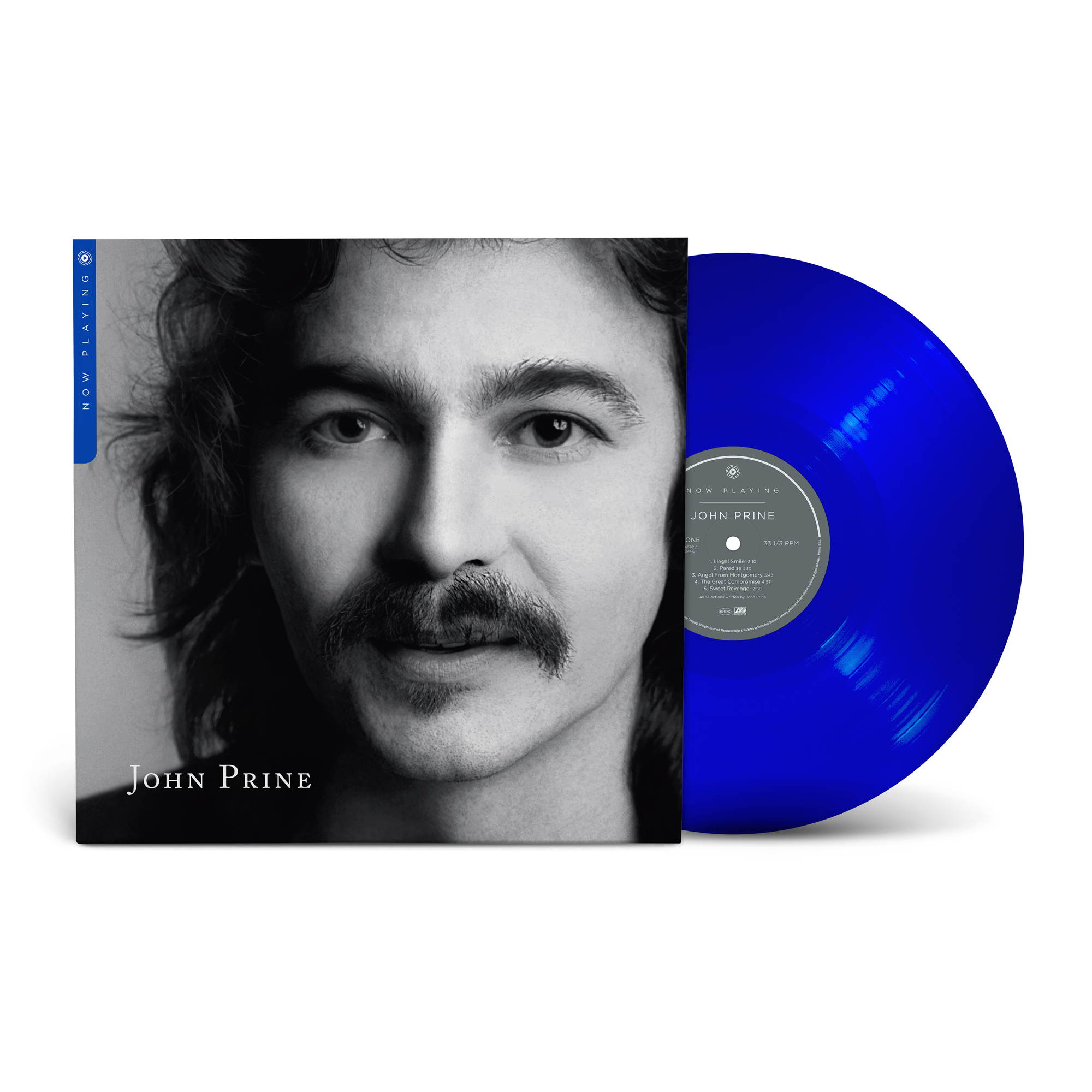 John Prine - Now Playing: Cobalt Blue Vinyl LP