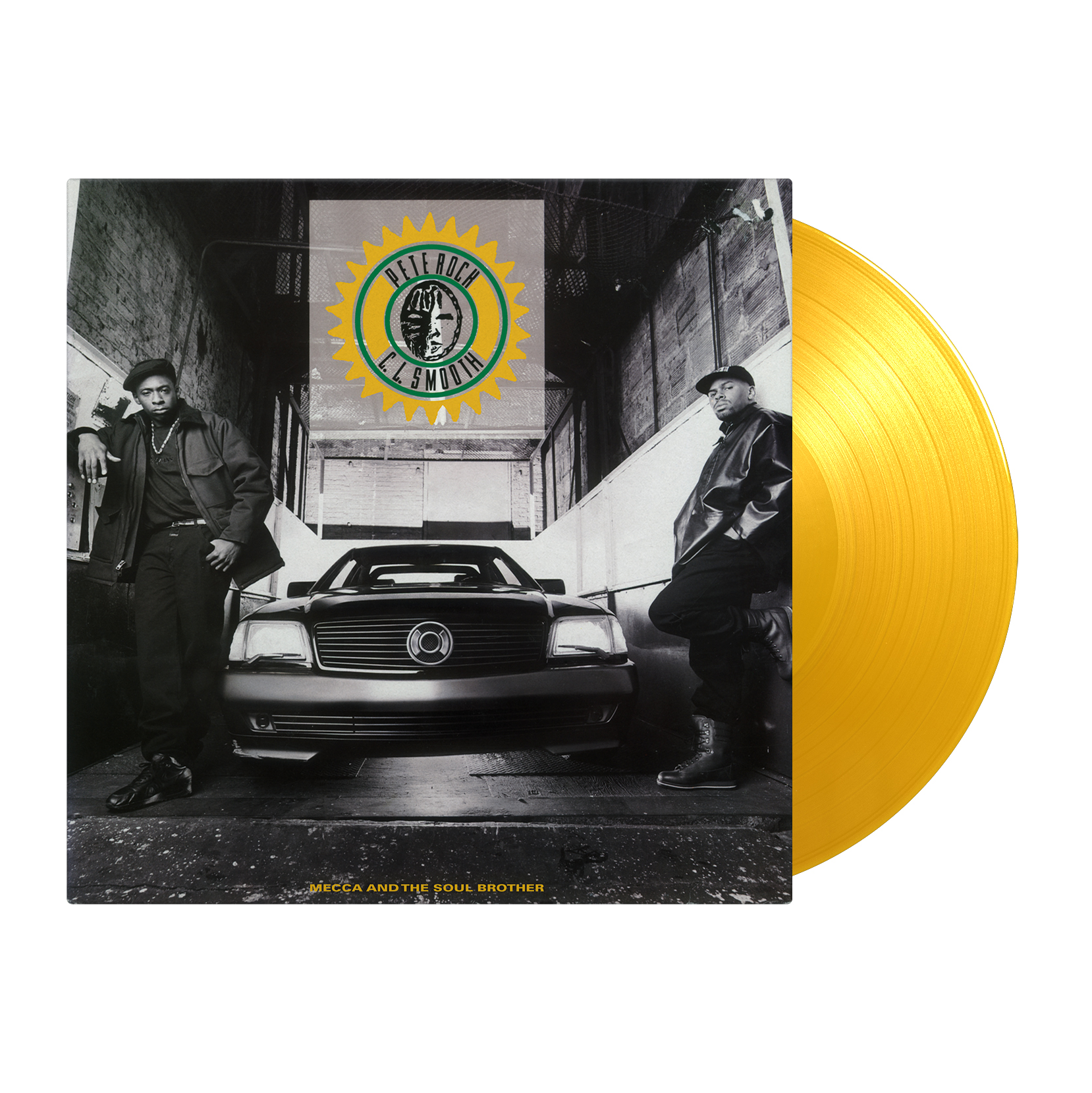 Pete Rock & C.L Smooth - Mecca and The Soul Brother: Limited Translucent Yellow Vinyl 2LP