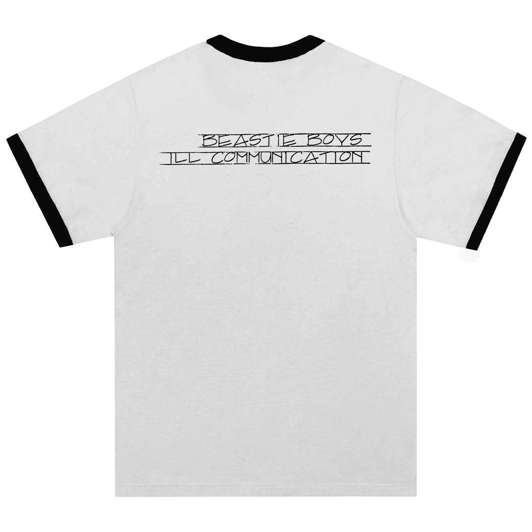Beastie Boys - Ill Communication Record Label Ringer T-Shirt