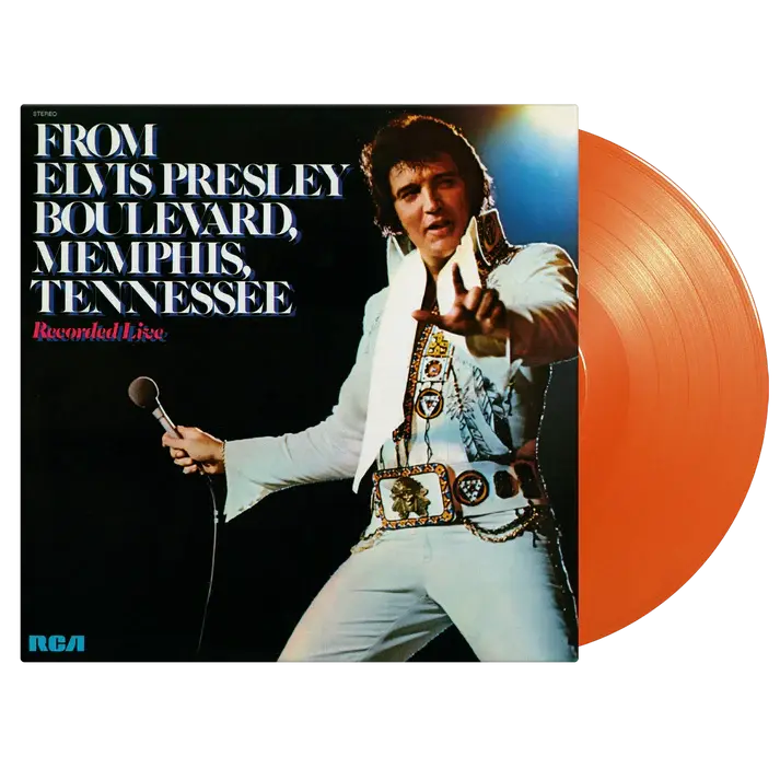Elvis Presley - From Elvis Presley Boulevard Memphis: Orangle Vinyl LP