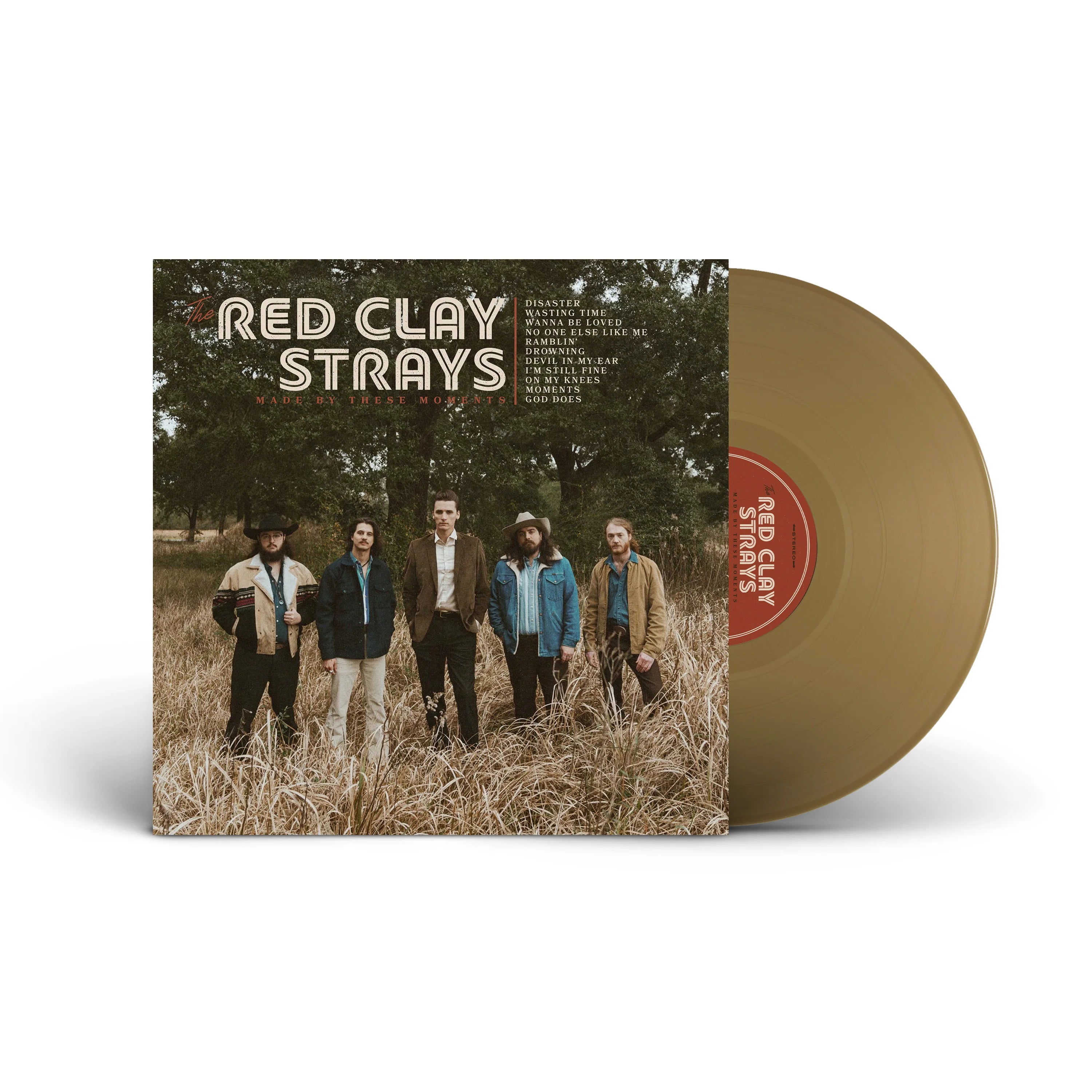 The Red Clay Strays - Made By These Moments: Opaque Gold Vinyl LP