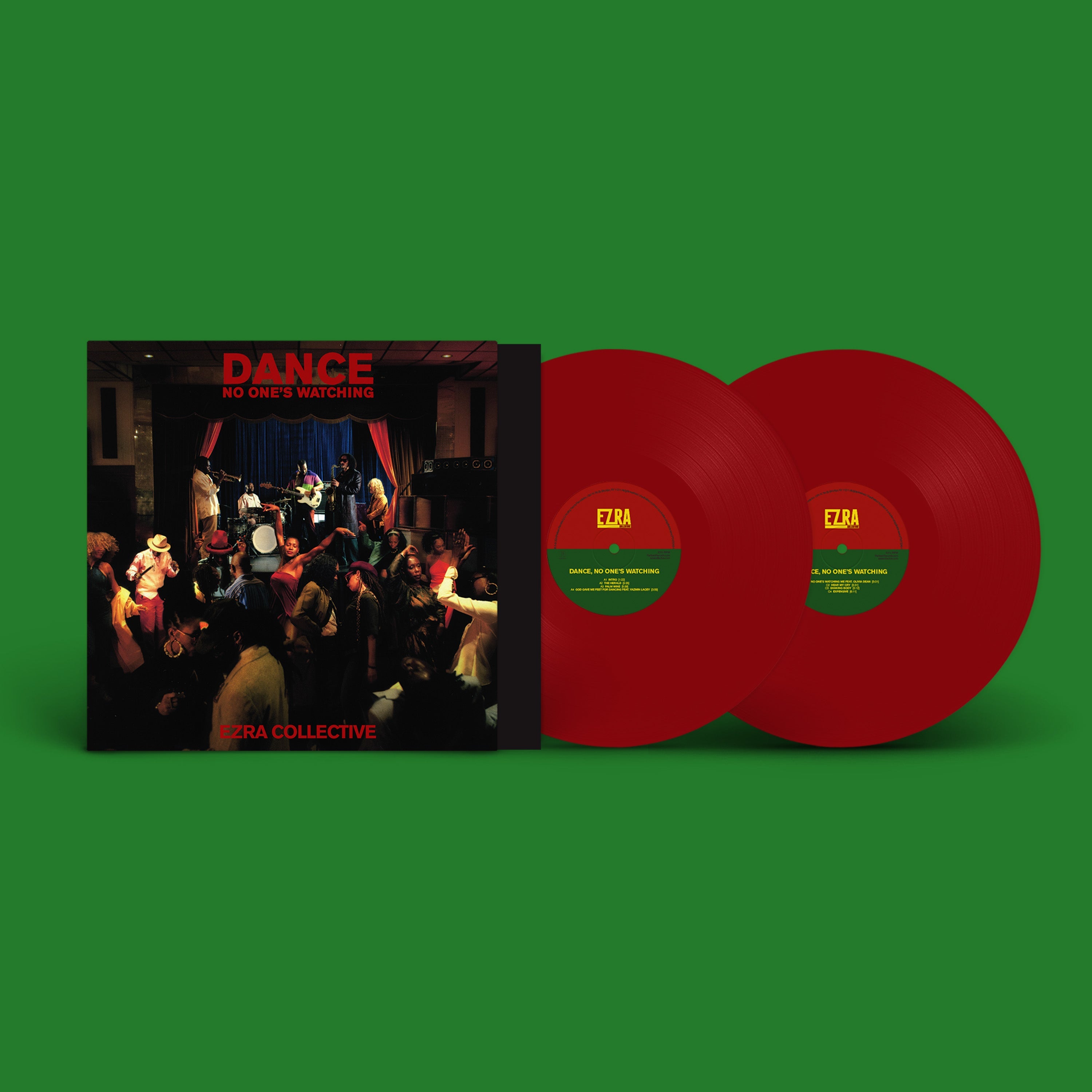 Dance, No One's Watching: Limited Satin Red Vinyl LP + Exclusive Signed Print