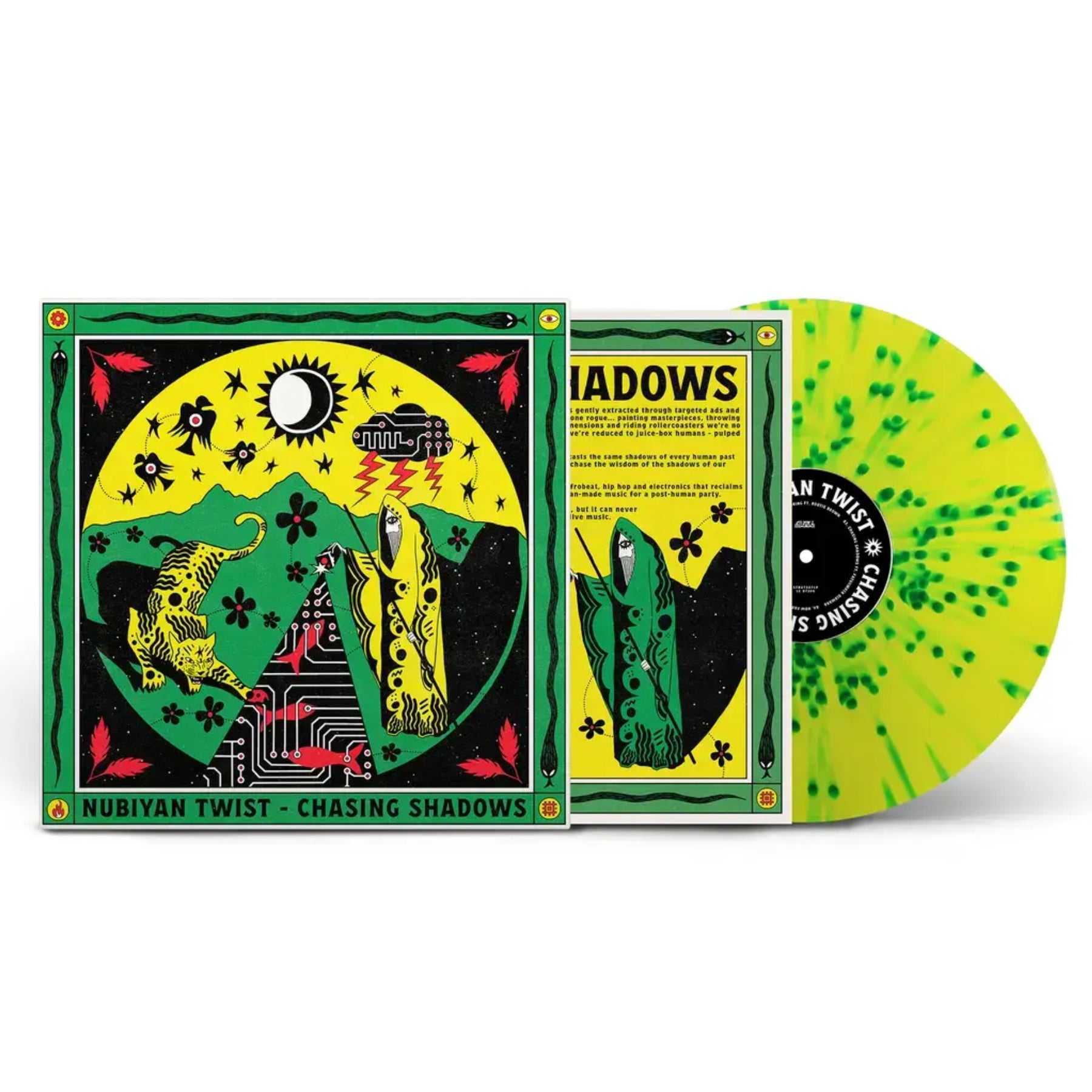 Nubiyan Twist - Chasing Shadows: Signed Splatter Vinyl LP