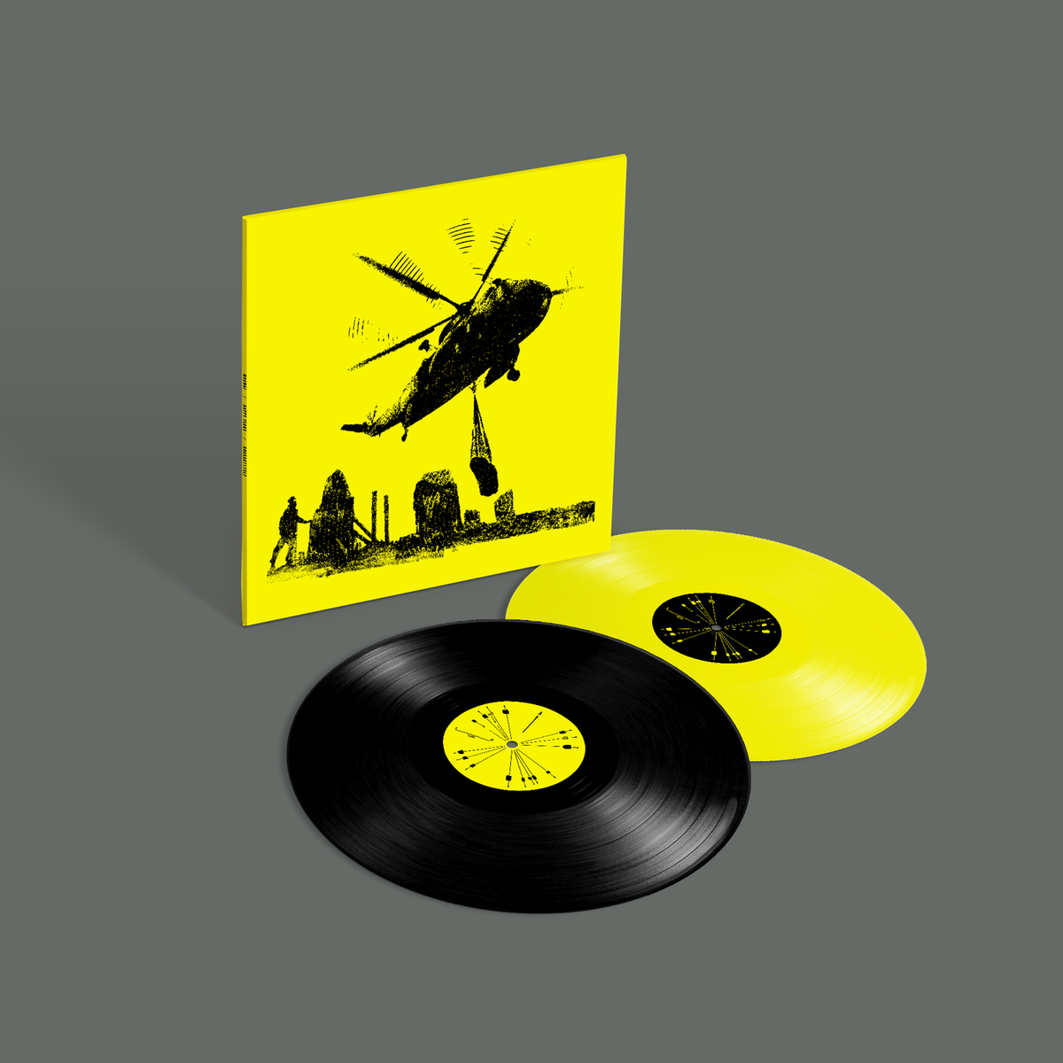 Happy Tears: Yellow & Black Vinyl 2LP & Signed Print