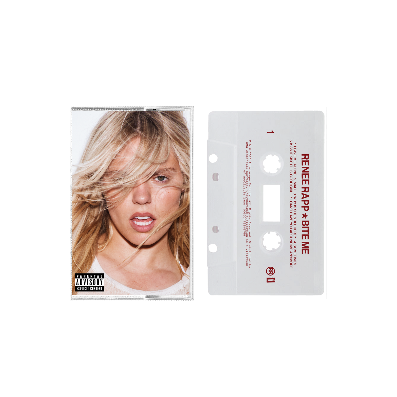 Reneé Rapp - BITE ME - Limited Edition UK Exclusive Cassette