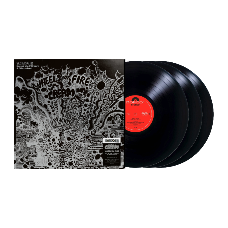 Cream - Wheels Of Fire: Live At The Fillmore Auditorium & Winterland: 3LP [RSD2026]