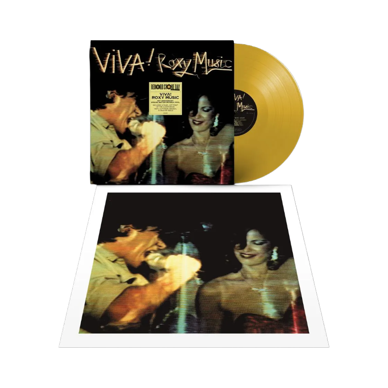 Roxy Music - Viva! Roxy Music: Gold Colour Vinyl LP [RSD2026]