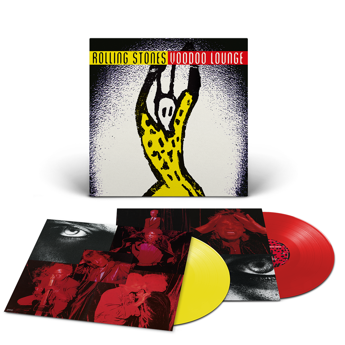 Voodoo Lounge (30th Anniversary): Red & Yellow Vinyl 2LP, T-Shirt + Reversible Slipmat