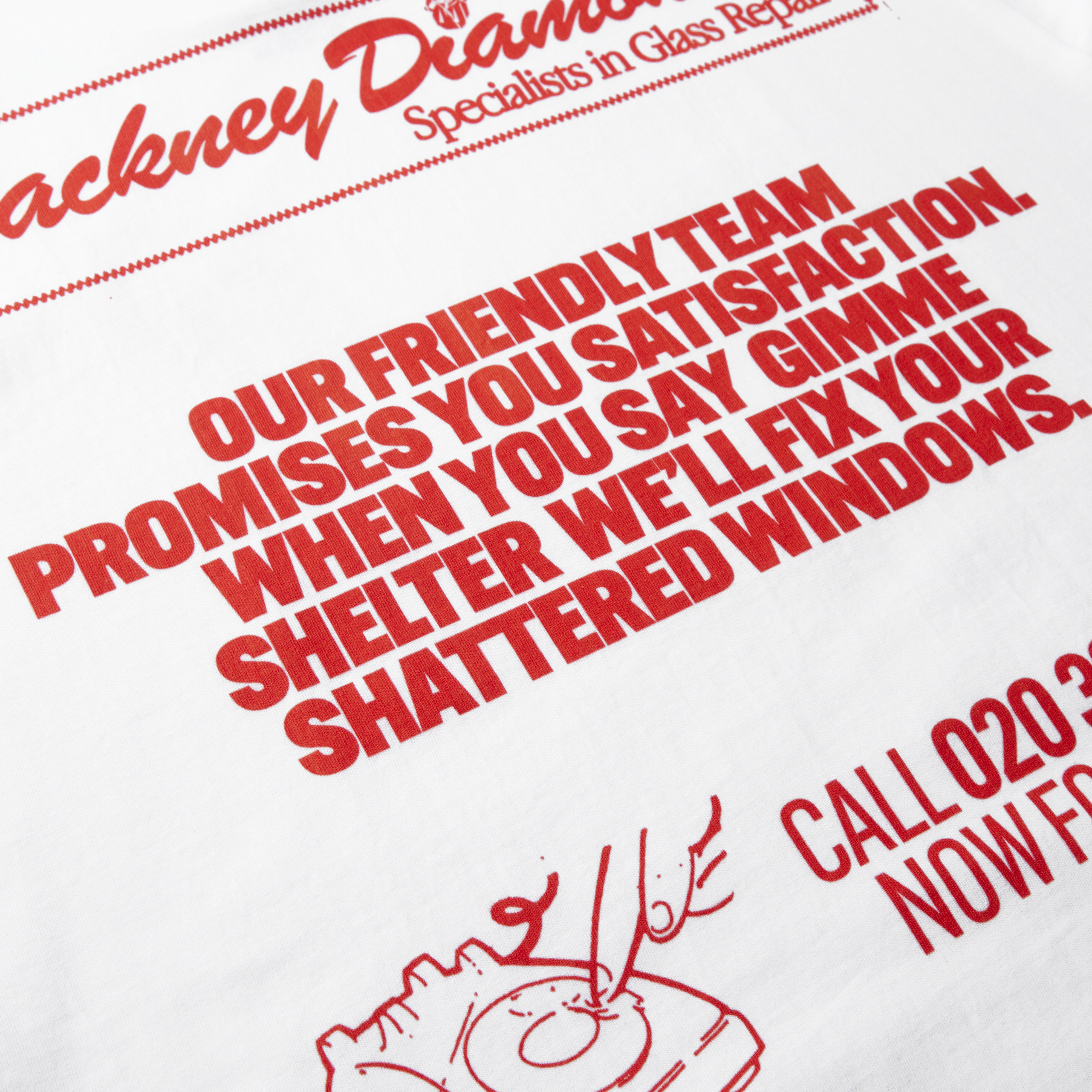 The Rolling Stones - Hackney Diamonds Glass Repair T-Shirt