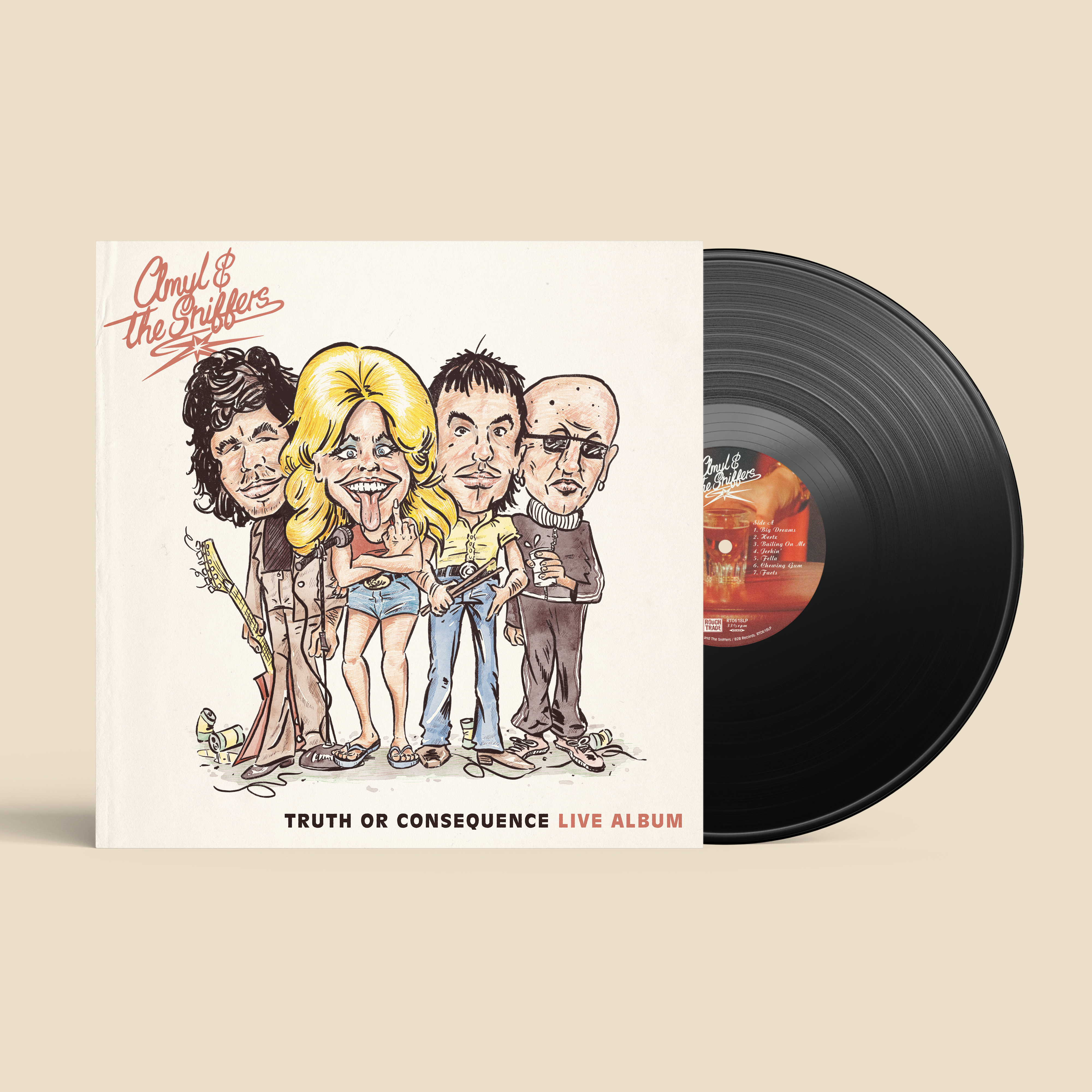 Amyl and the Sniffers - Truth or Consequence (Live from El Coyote): Vinyl LP
