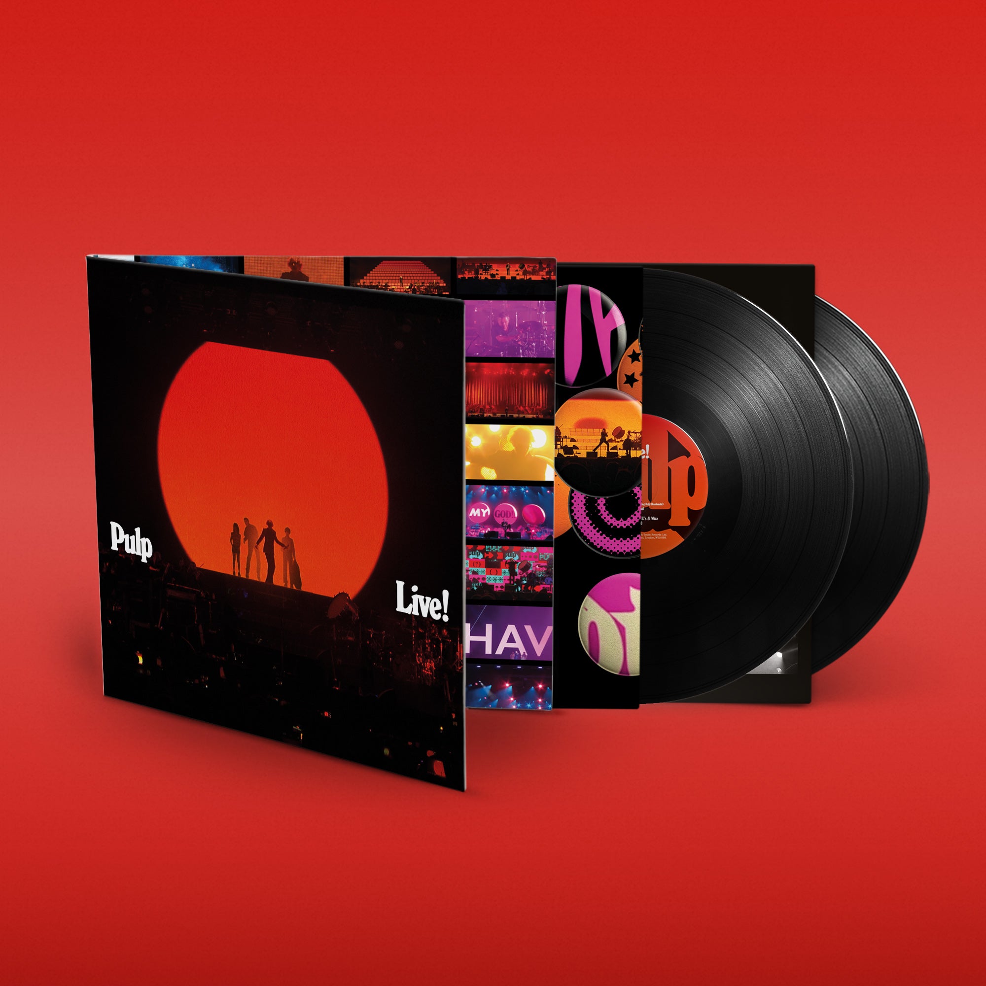 Pulp - Live! Gatefold Black Vinyl 2LP