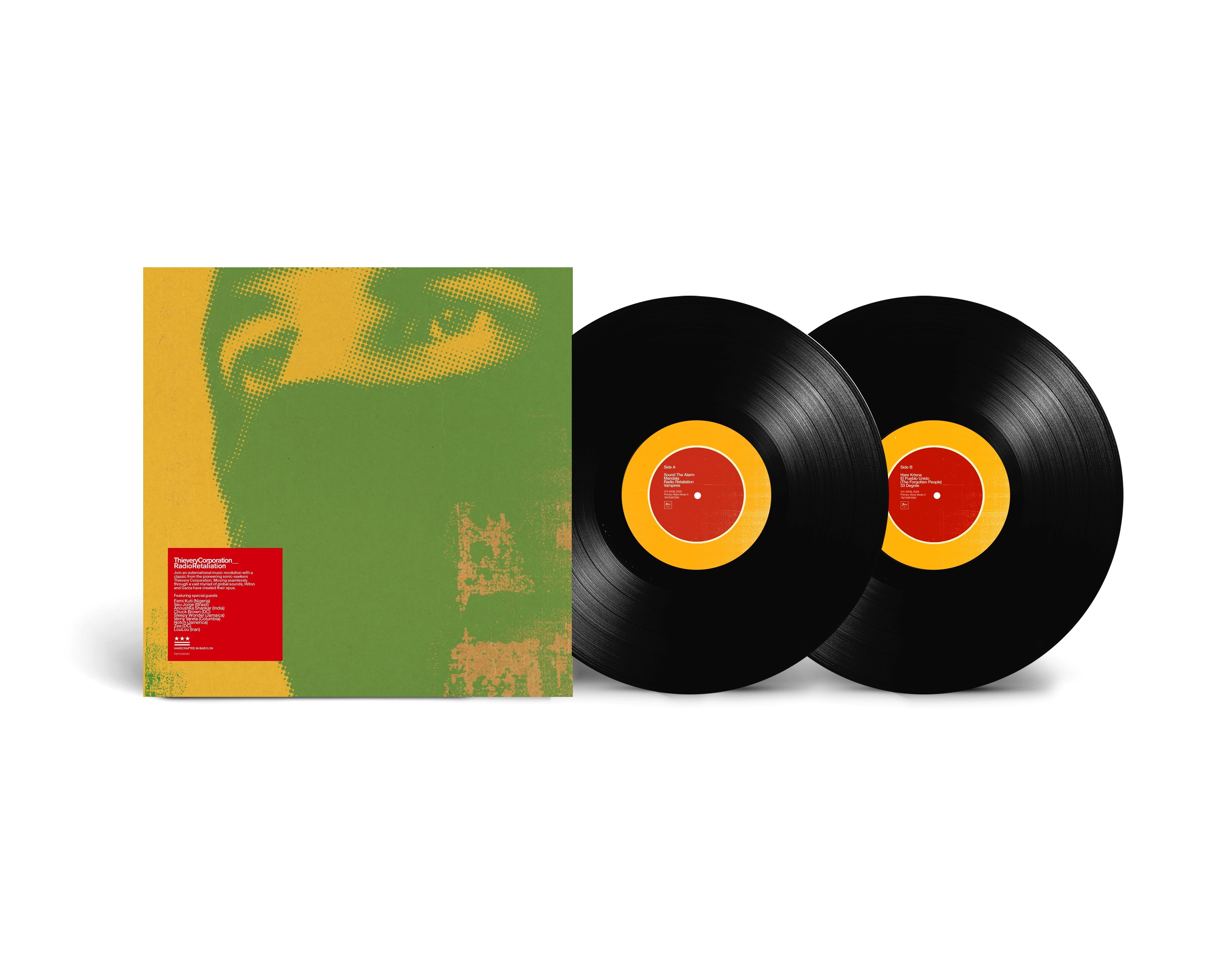 Thievery Corporation - Radio Retaliation: Black Vinyl 2LP