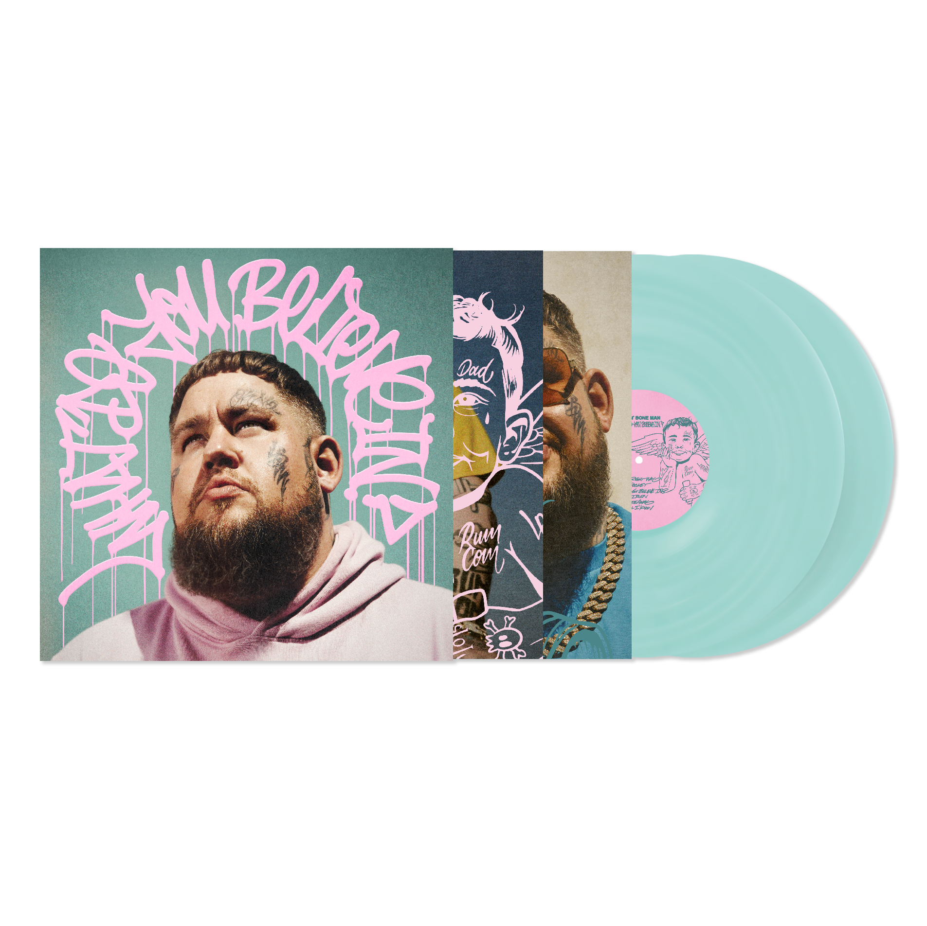 Rag 'N' Bone Man - What Do You Believe In? Deluxe Coke Bottle Clear Vinyl 2LP