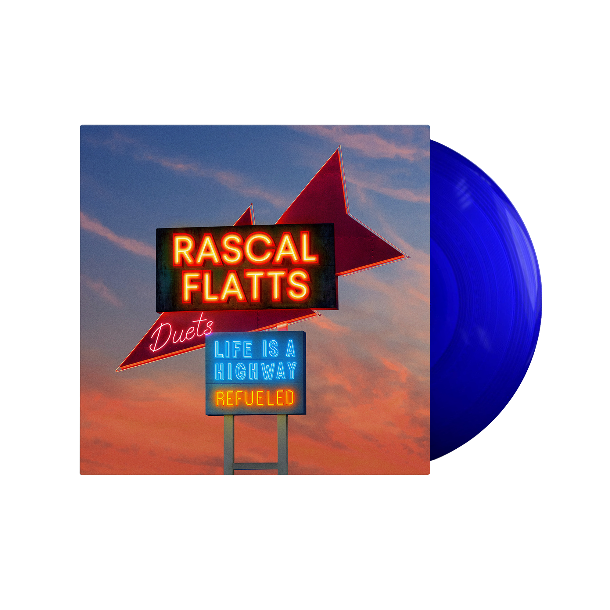 Rascal Flatts - Life Is A Highway: Refueled Duets LP Electric ...