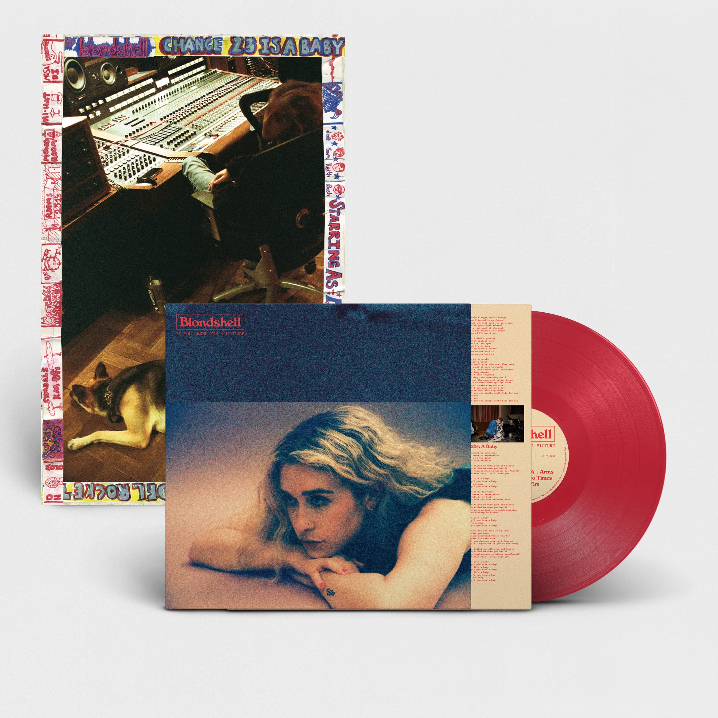 If You Asked For A Picture: Model Rocket Red Vinyl LP & Exclusive Signed Print