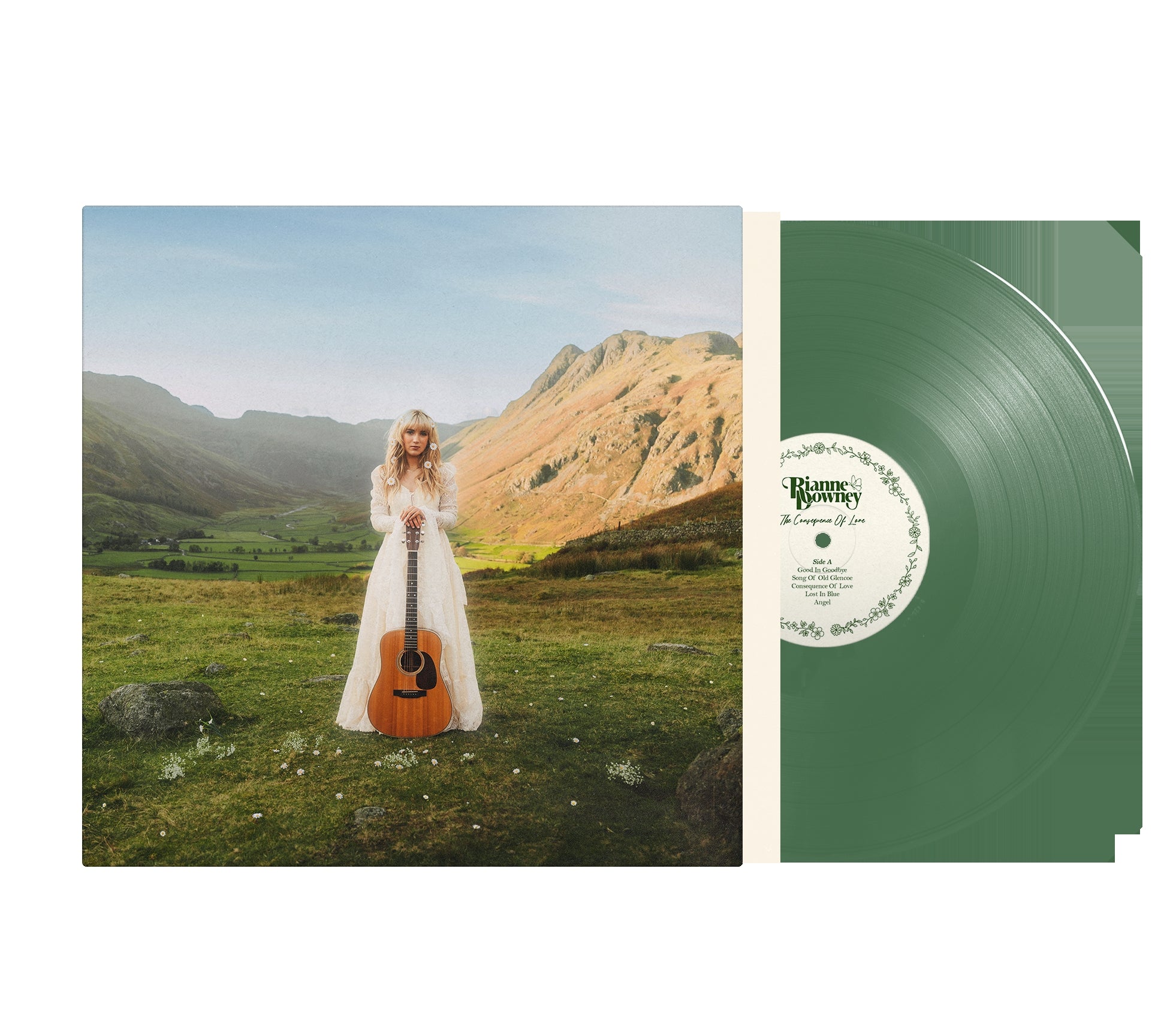 Rianne Downey - Consequence Of Love: Green Vinyl LP