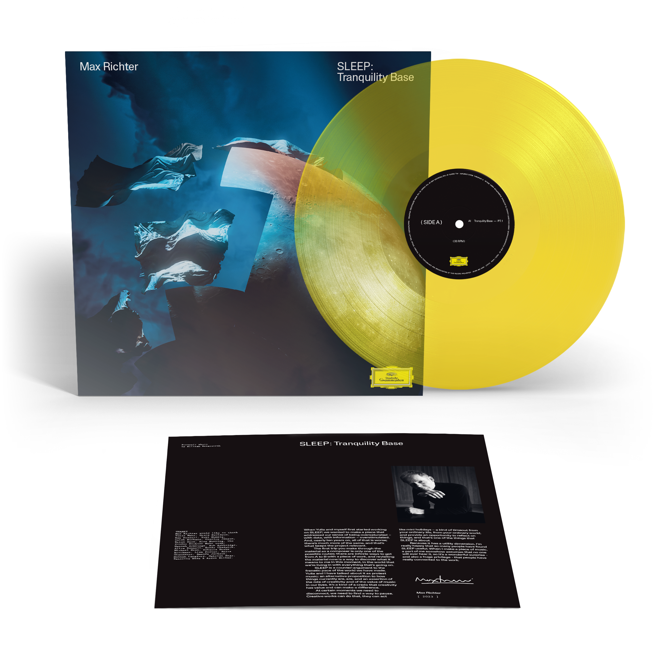 Max Richter - SLEEP: Tranquility Base (Exclusive Yellow Vinyl)