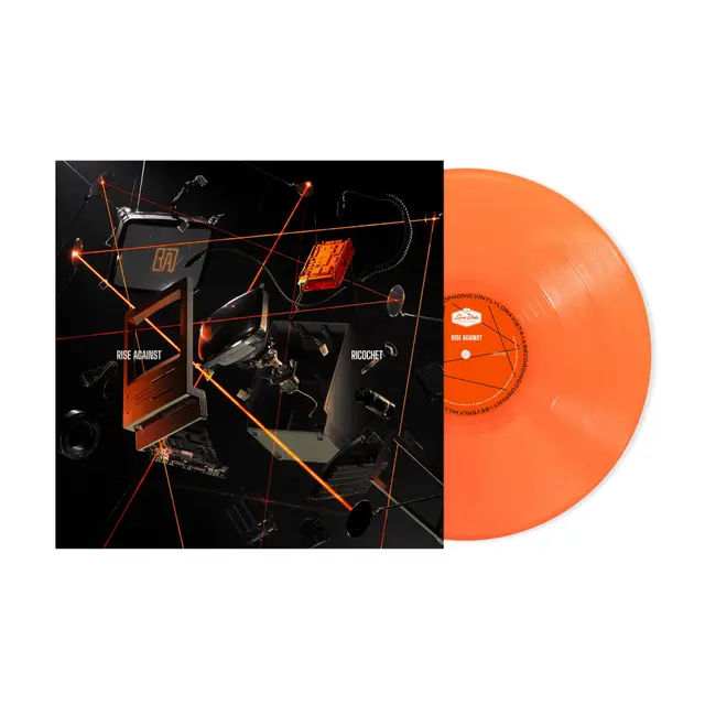 Rise Against - Ricochet: Neon Orange Vinyl LP