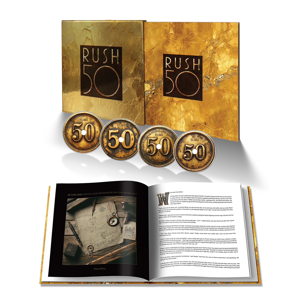 Rush - Rush 50: Super Deluxe 7LP + 4CD Boxset