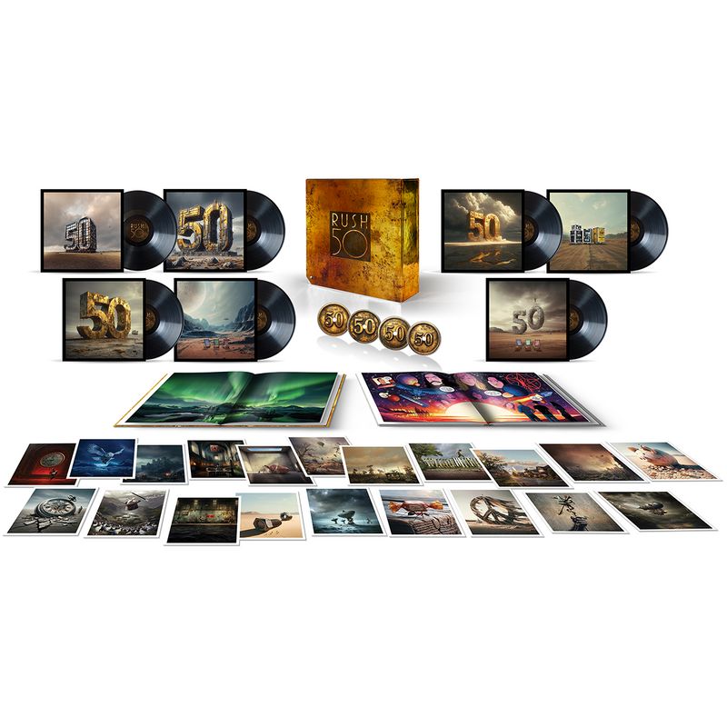Rush - Rush 50: Super Deluxe 7LP + 4CD Boxset - Recordstore