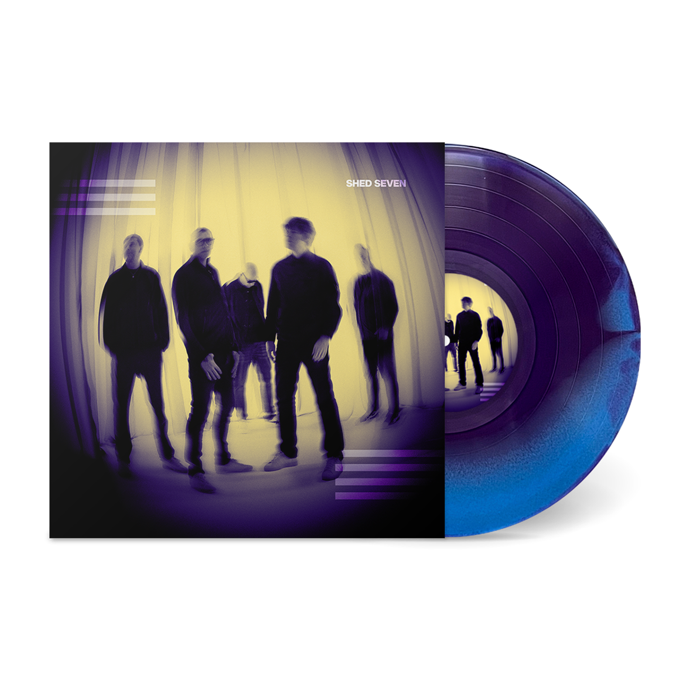Shed Seven - Shed Seven: Purple & Blue Swirl Vinyl LP