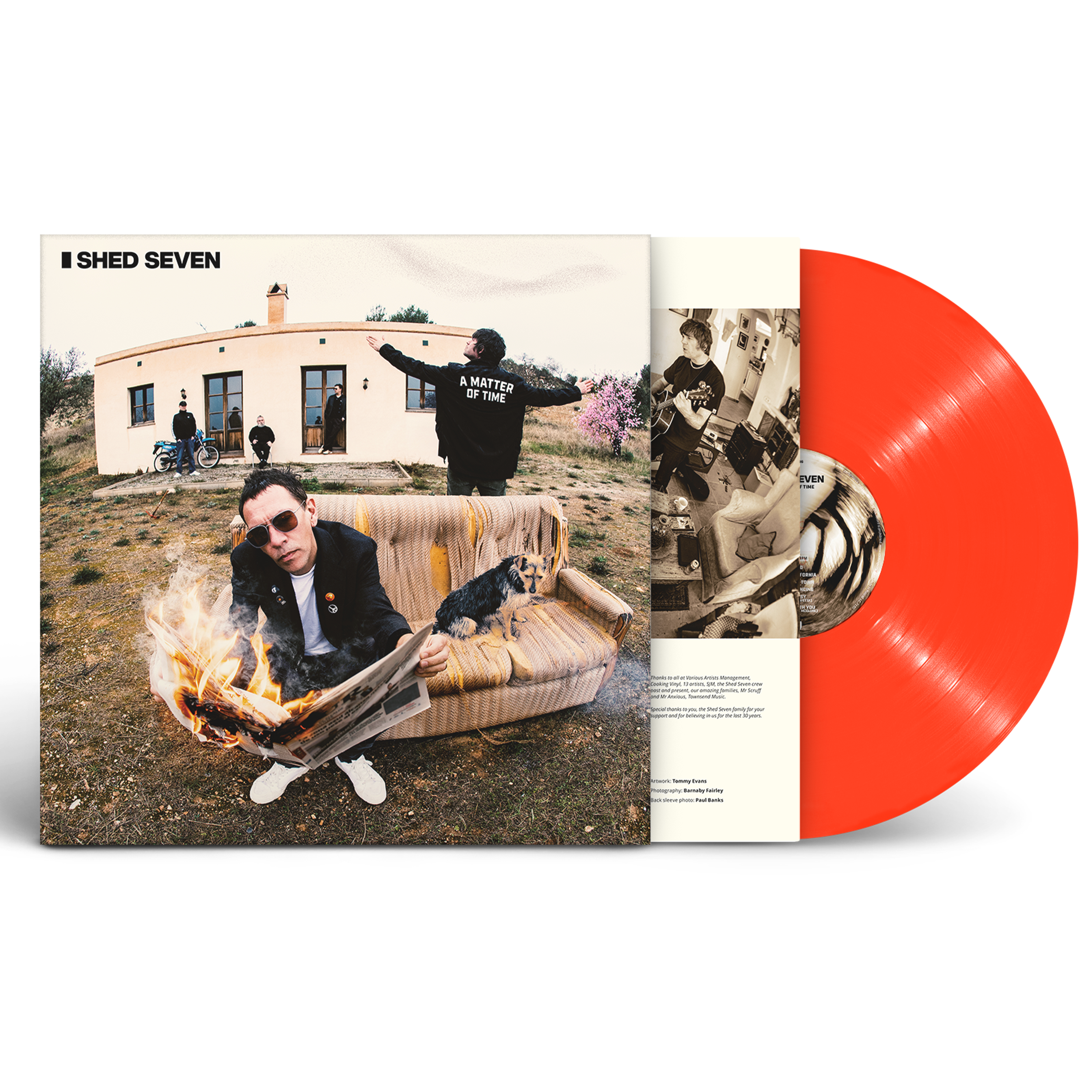 A Matter Of Time: Limited Orange Vinyl LP + Signed Print