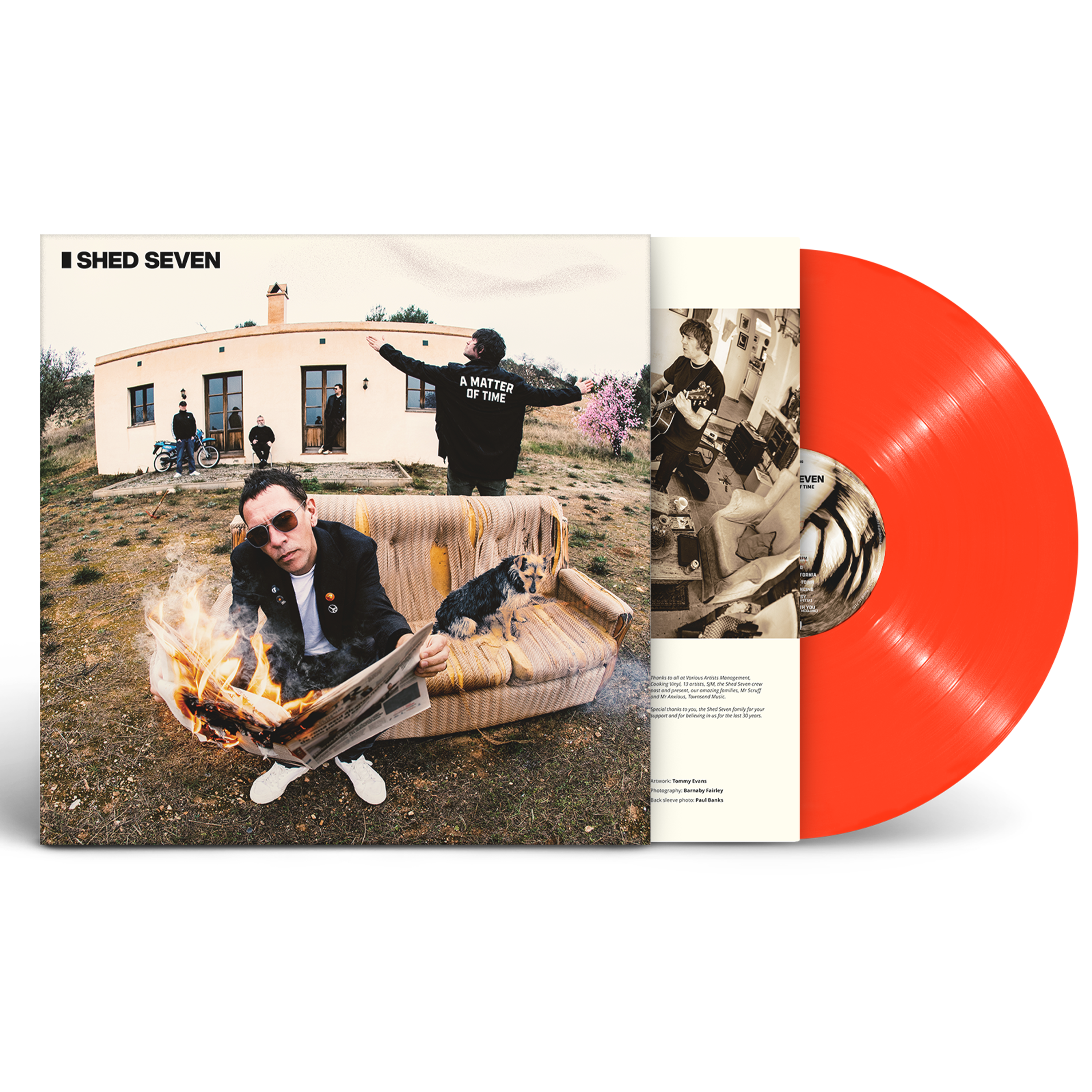 Shed Seven - A Matter Of Time: Limited Orange Vinyl LP