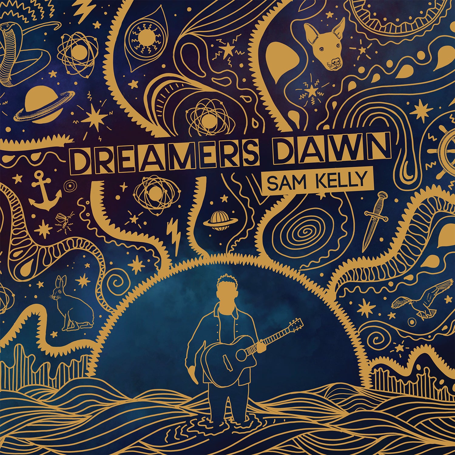 Sam Kelly - Dreamers Dawn: Black Vinyl LP