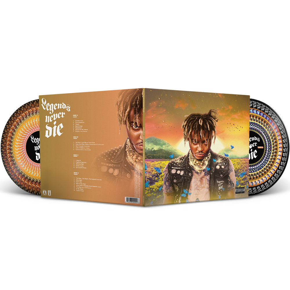 Juice WRLD - Legends Never Die (5 Year Anniversary Edition) Zoetrope Vinyl D2C Exclusive