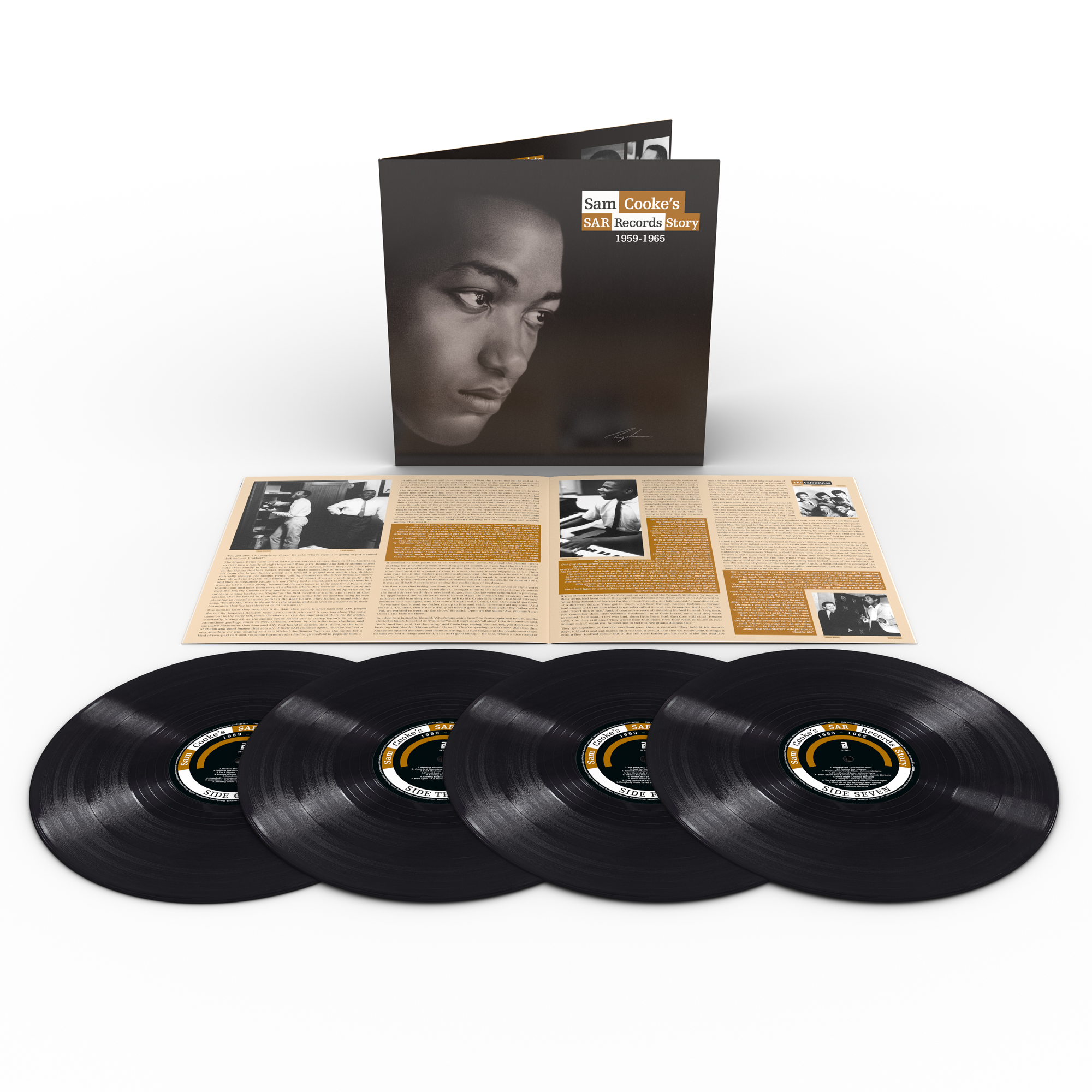 Various Artists - Sam Cooke's SAR Records Story (1959-1965): Gatefold Vinyl 4LP