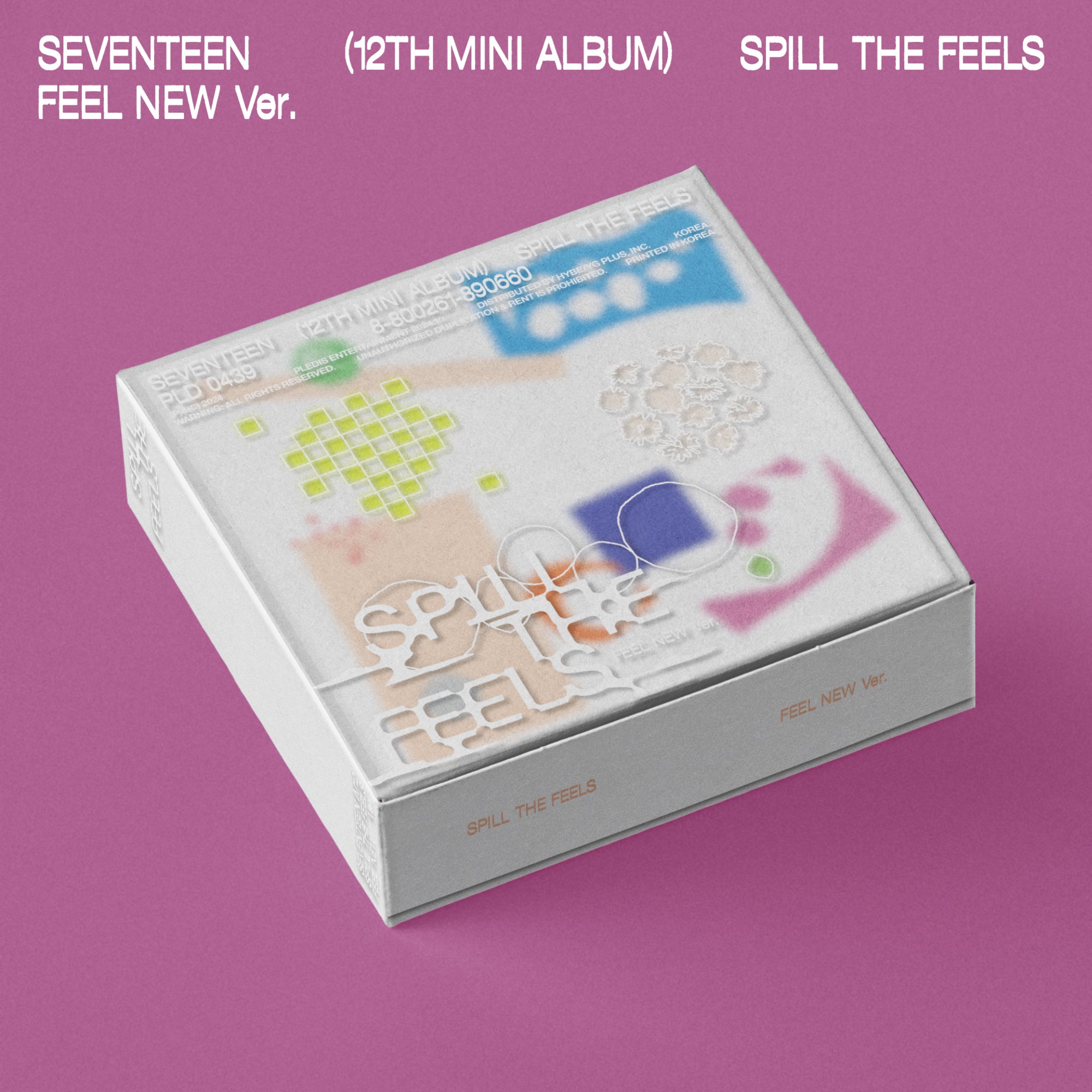 SEVENTEEN - SPILL THE FEELS (FEEL NEW Ver.): CD