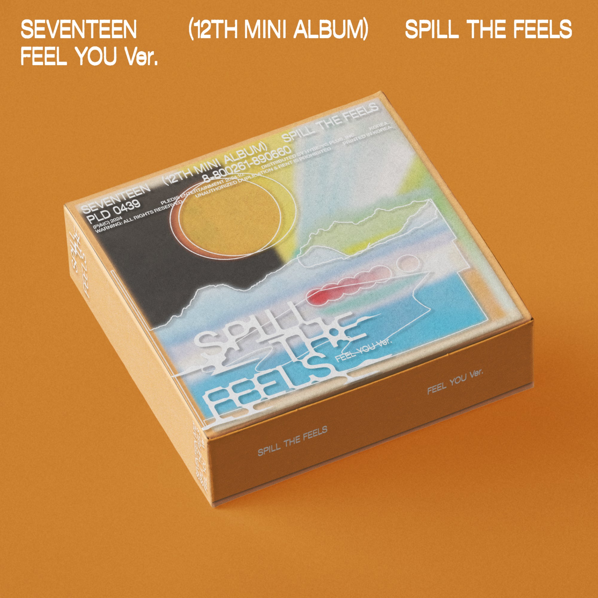 SEVENTEEN - SPILL THE FEELS (FEEL YOU Ver.): CD