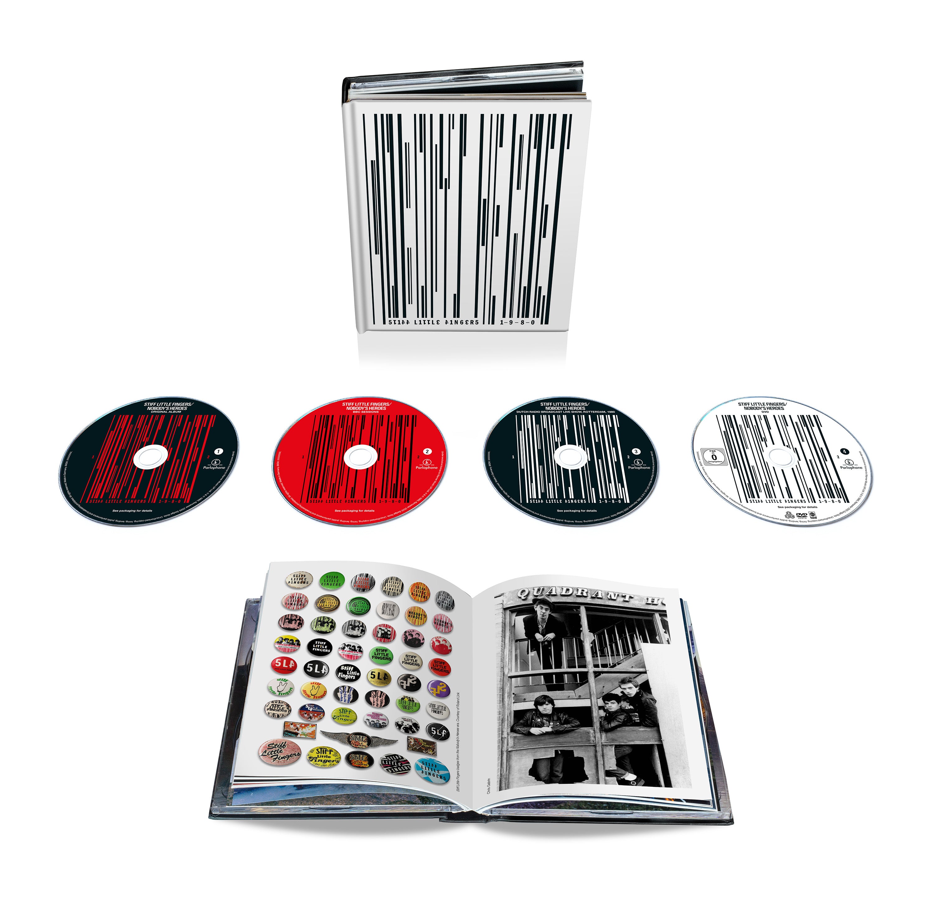 Stiff Little Fingers - Nobody's Heroes: 3CD & DVD Box Set
