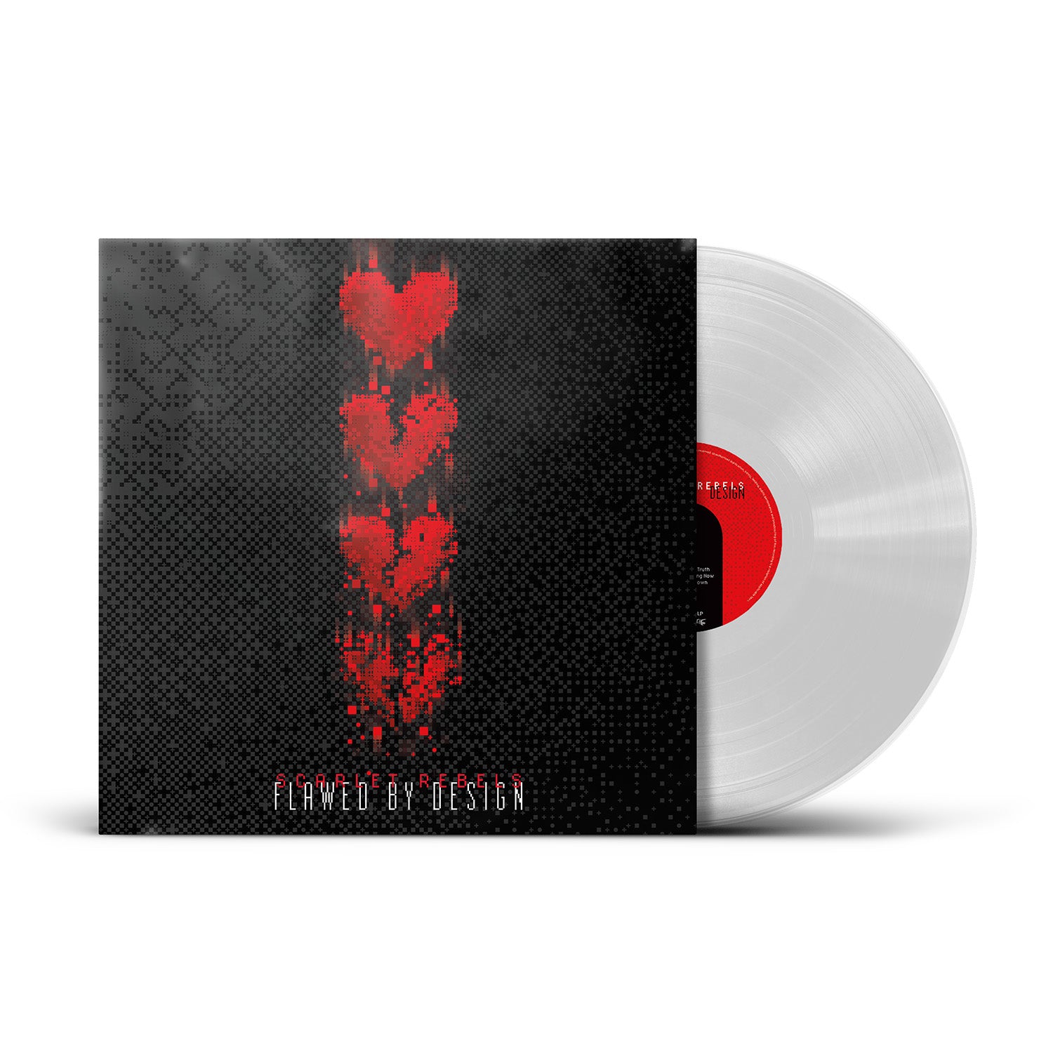 Scarlet Rebels - Flawed By Design: Clear Vinyl LP