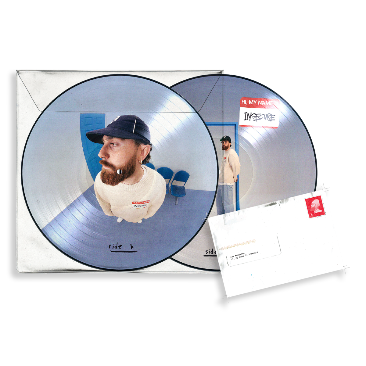 hi, my name is insecure: Limited Picture Disc Vinyl LP + Signed Art Card