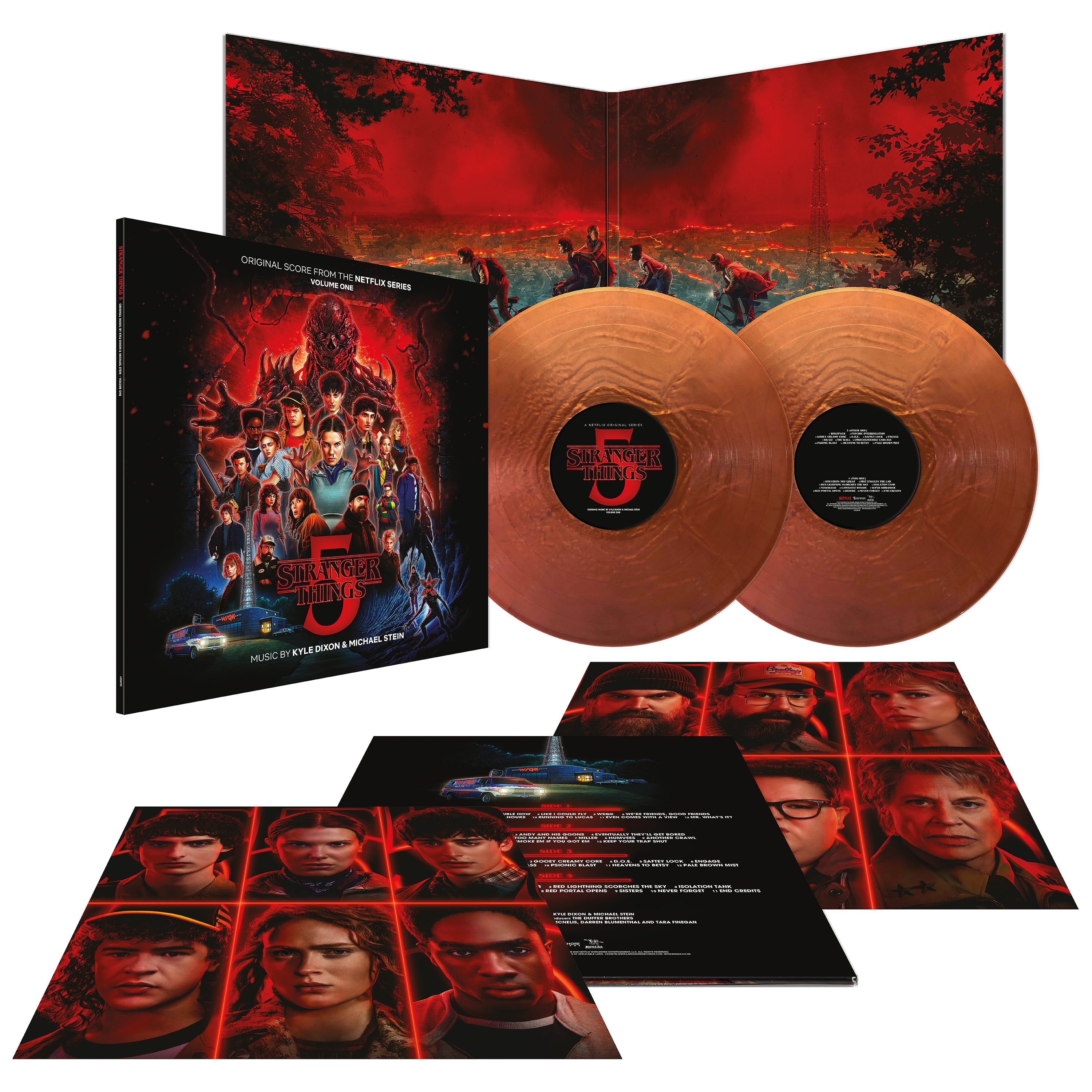 Kyle Dixon & Michael Stein - Stranger Things 5 (Original Score - Volume One): Metallic Bronze Vinyl 2LP