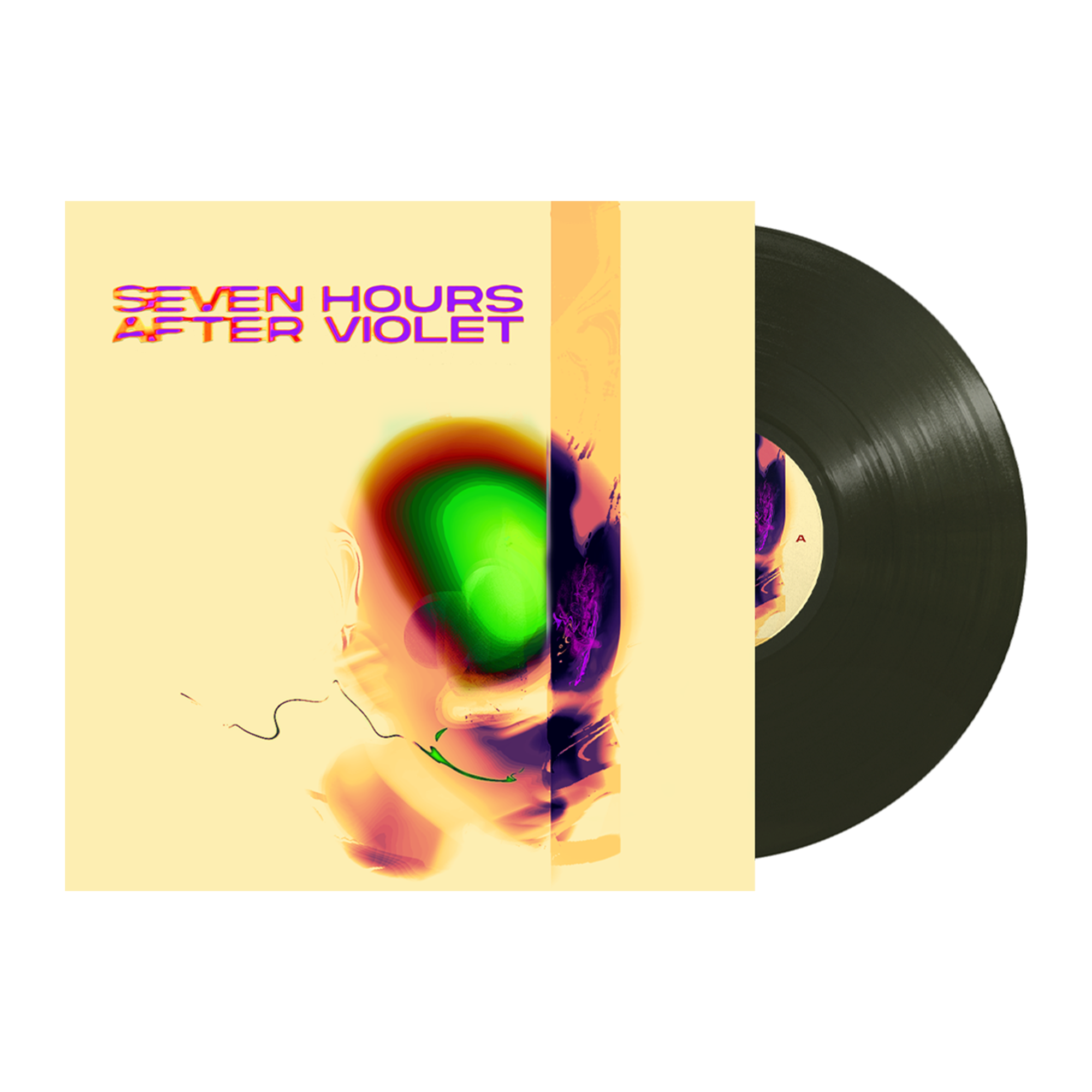 Seven Hours After Violet - Seven Hours After Violet: Black Ice Vinyl LP